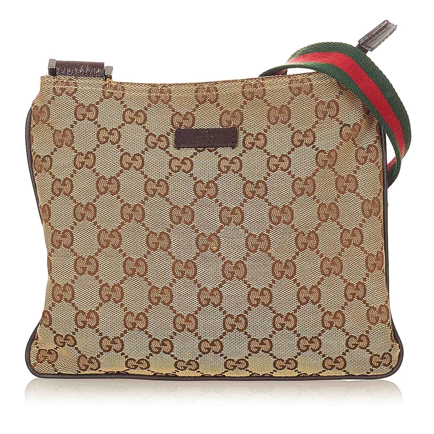 Gucci Leather Canvas Crossbody
