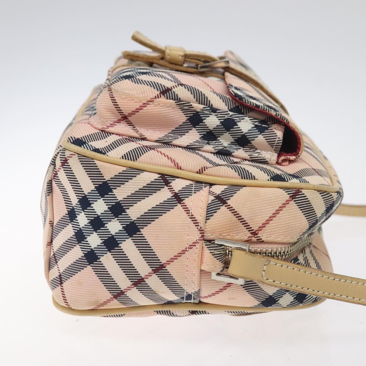 Burberry Nova Check Pink Nylon Shoulder Bag ( )