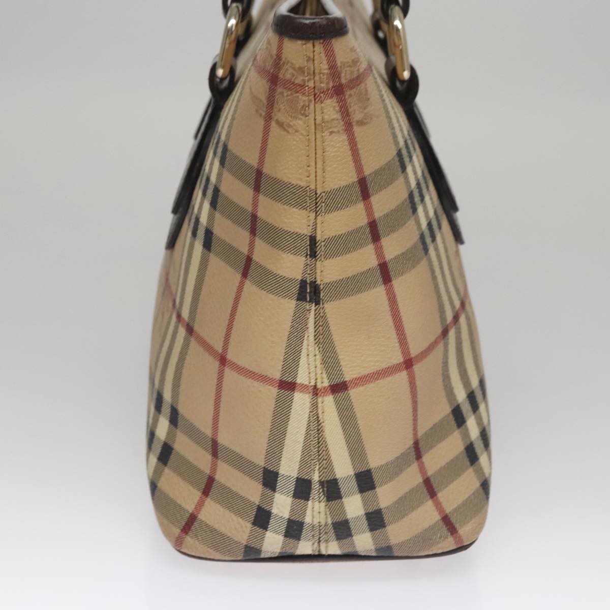 Burberry Nova Check Beige Canvas Tote Bag ( )