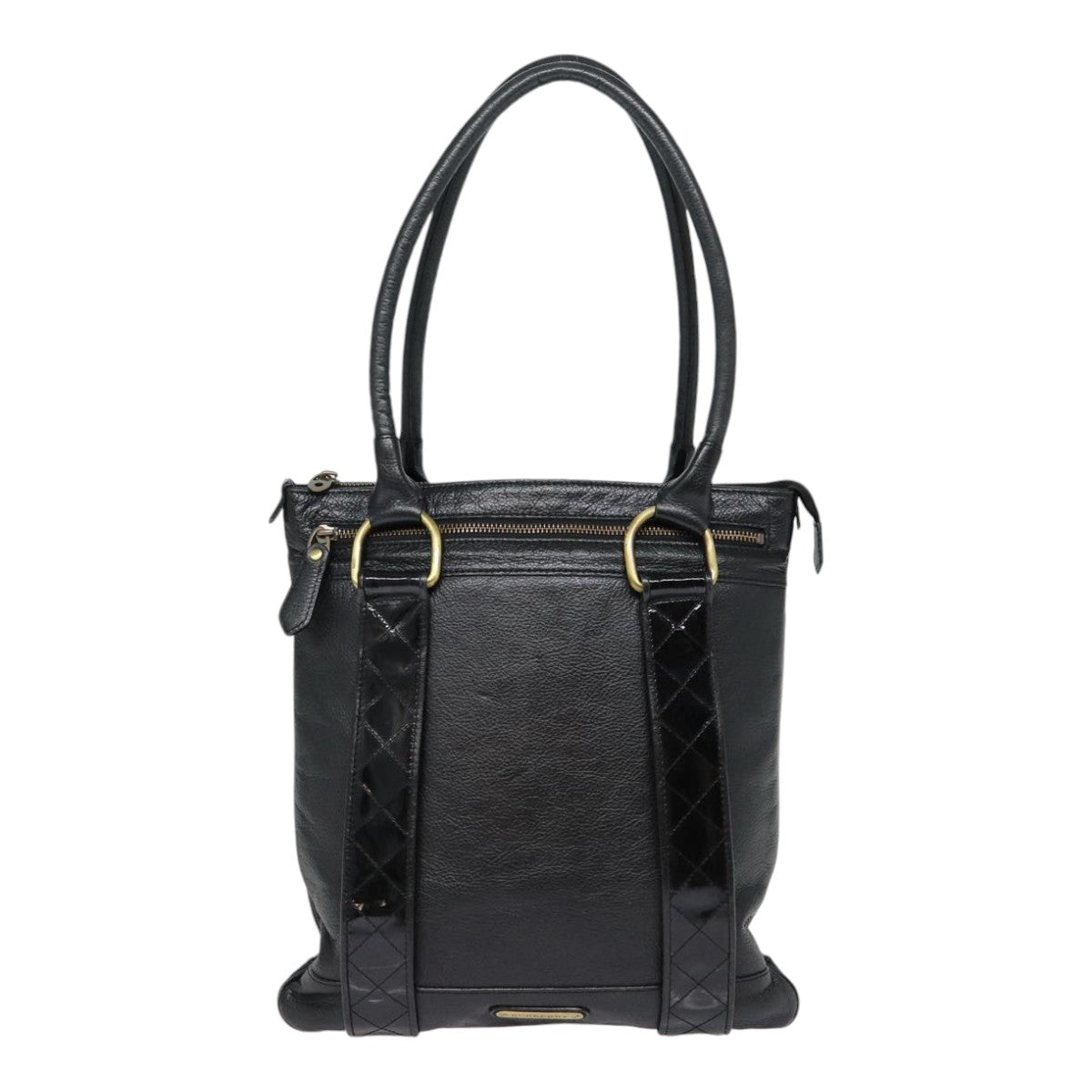 Burberry Black Leather Shoulder Bag ( )