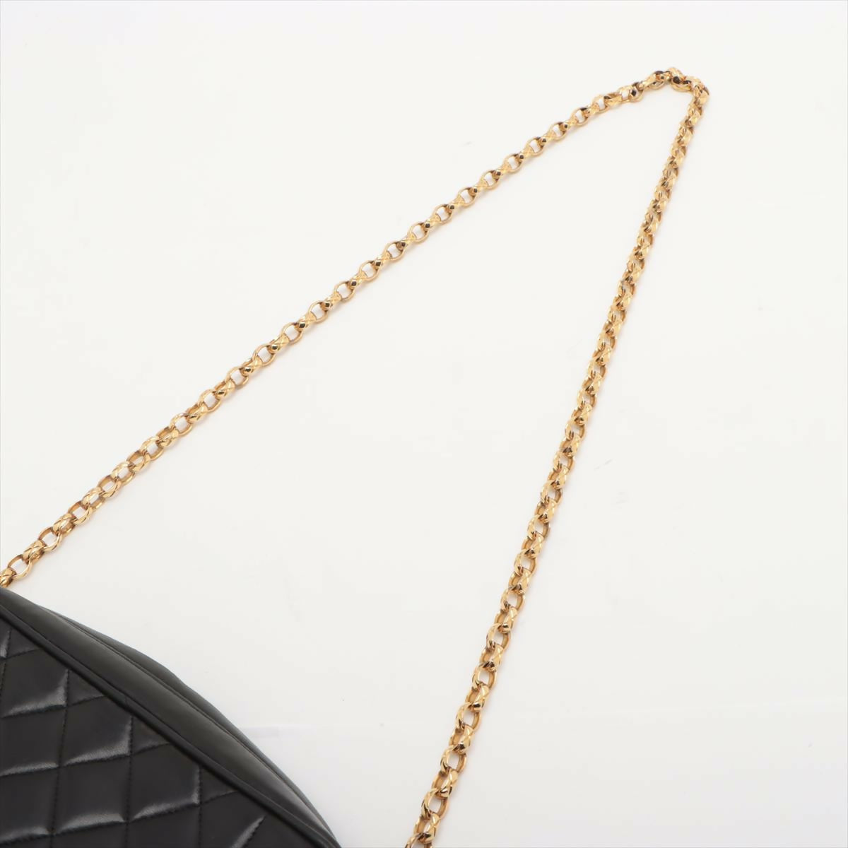 Chanel  Black Mini Lambskin Tassel Bag with Gold Hardware