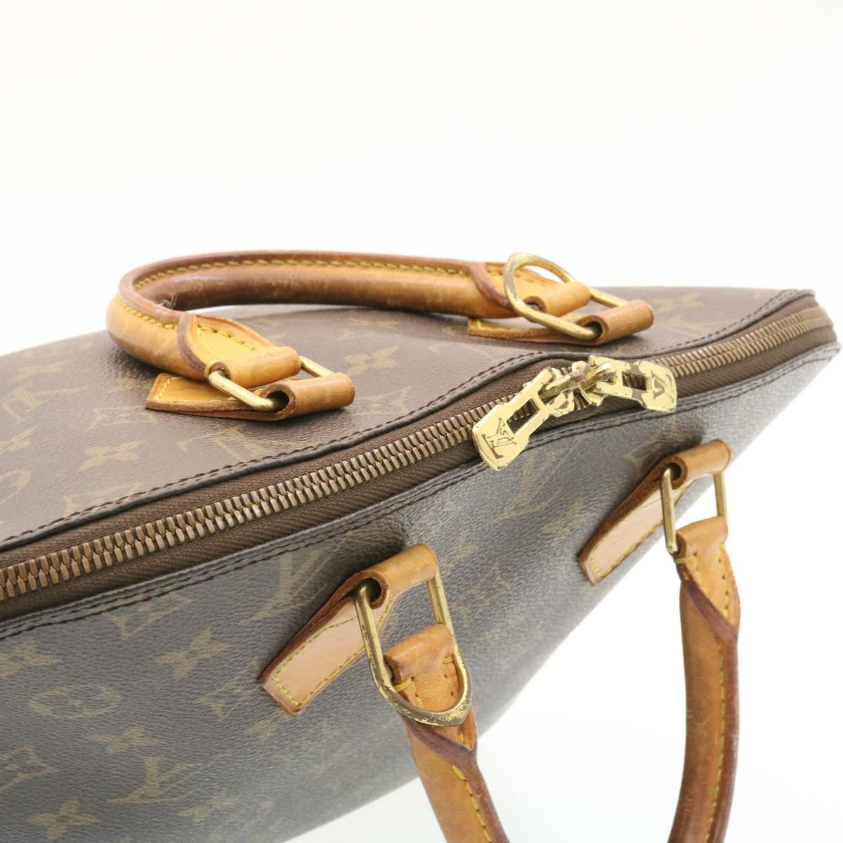 Louis Vuitton Brown Canvas Alma handbag bag