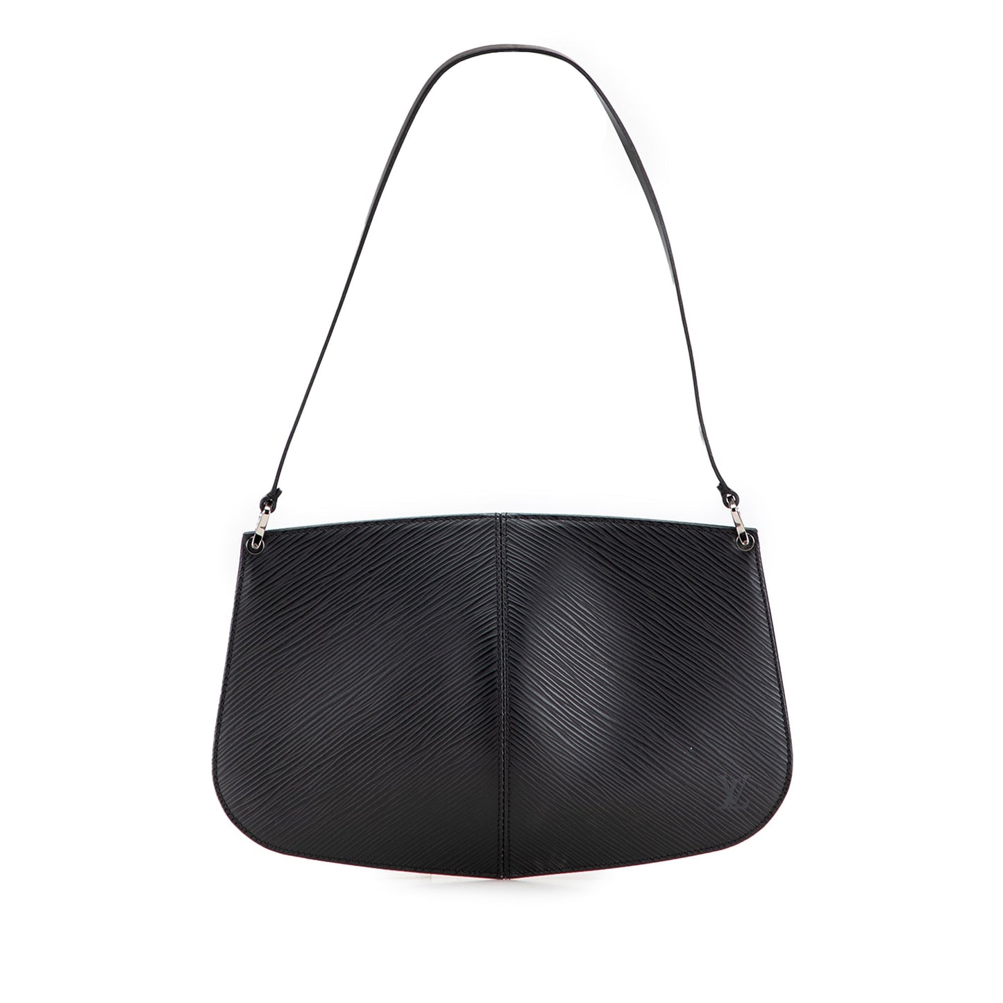 Black Louis Vuitton Epi Demi Lune Pochette Shoulder Bag