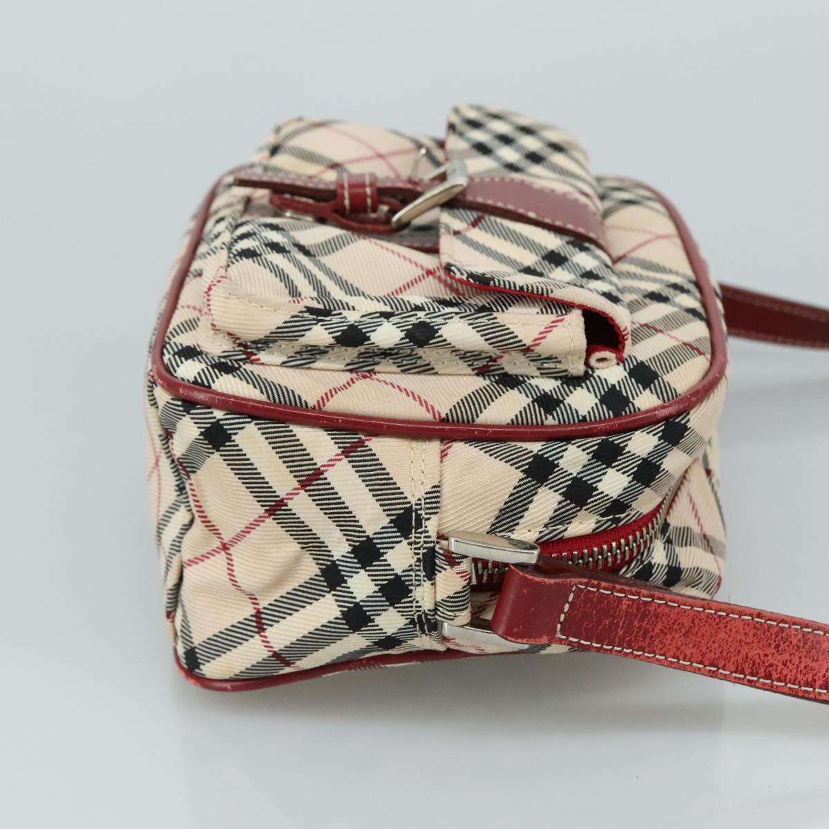 Burberry Blue Label Beige Canvas Shoulder Bag ( )