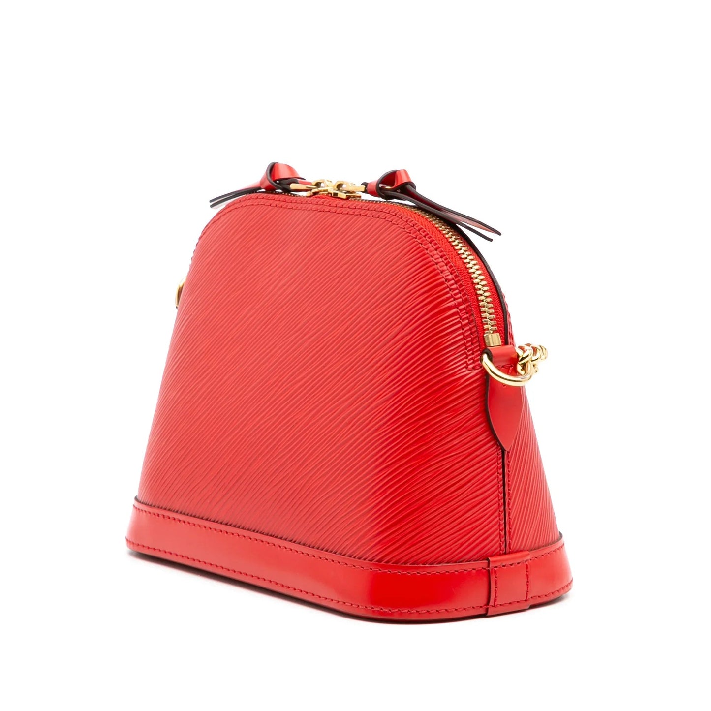 Red Louis Vuitton Epi Mini Alma Crossbody Bag