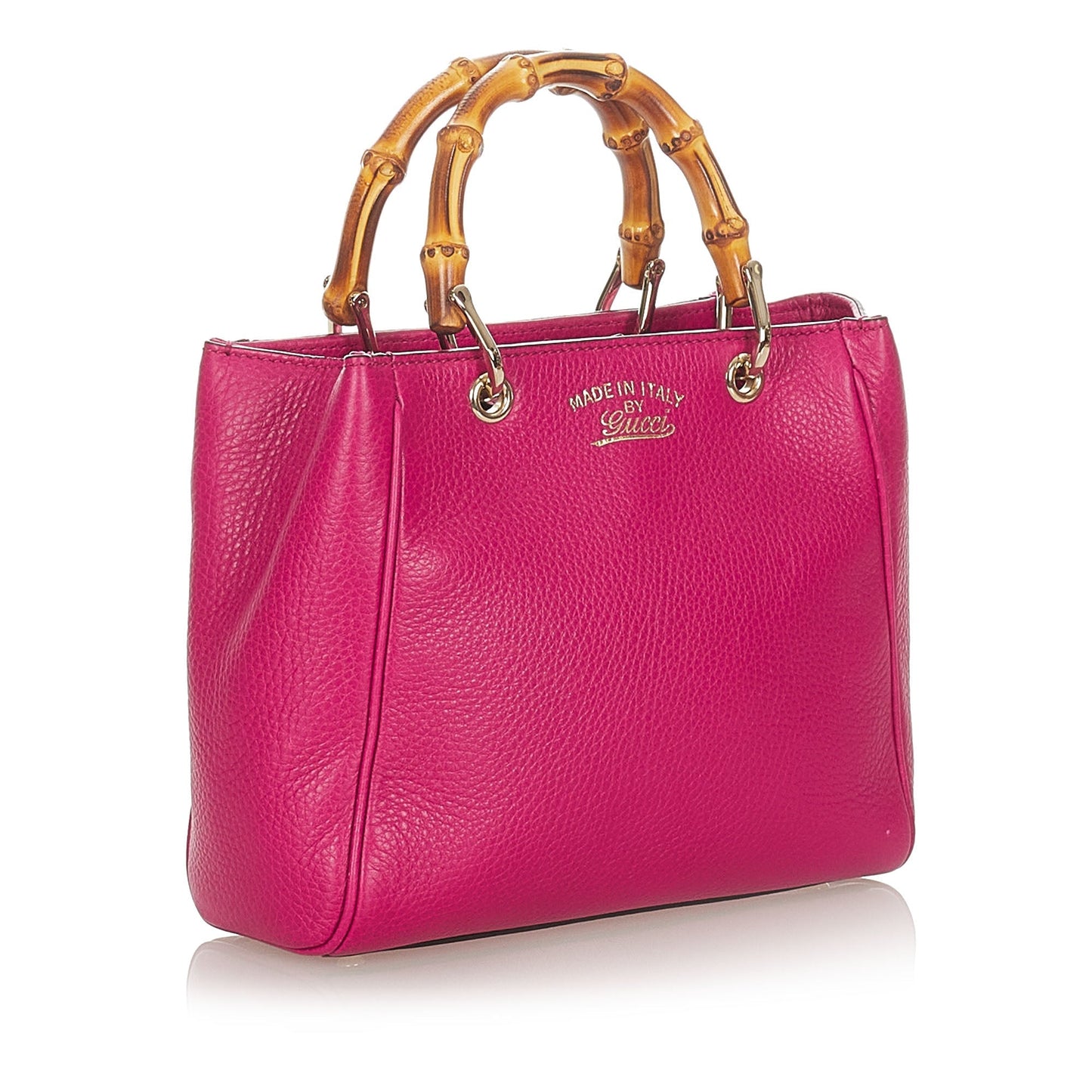 Gucci Leather Top Handle Tote