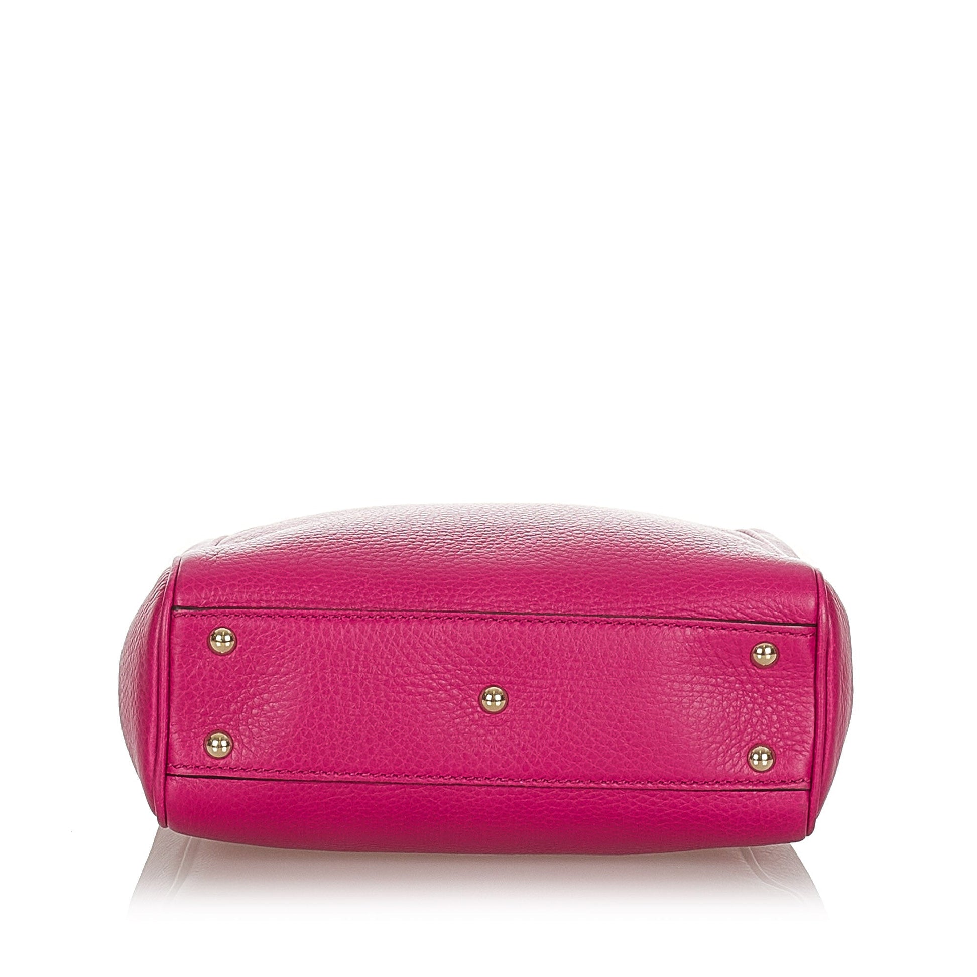 Gucci Leather Top Handle Tote