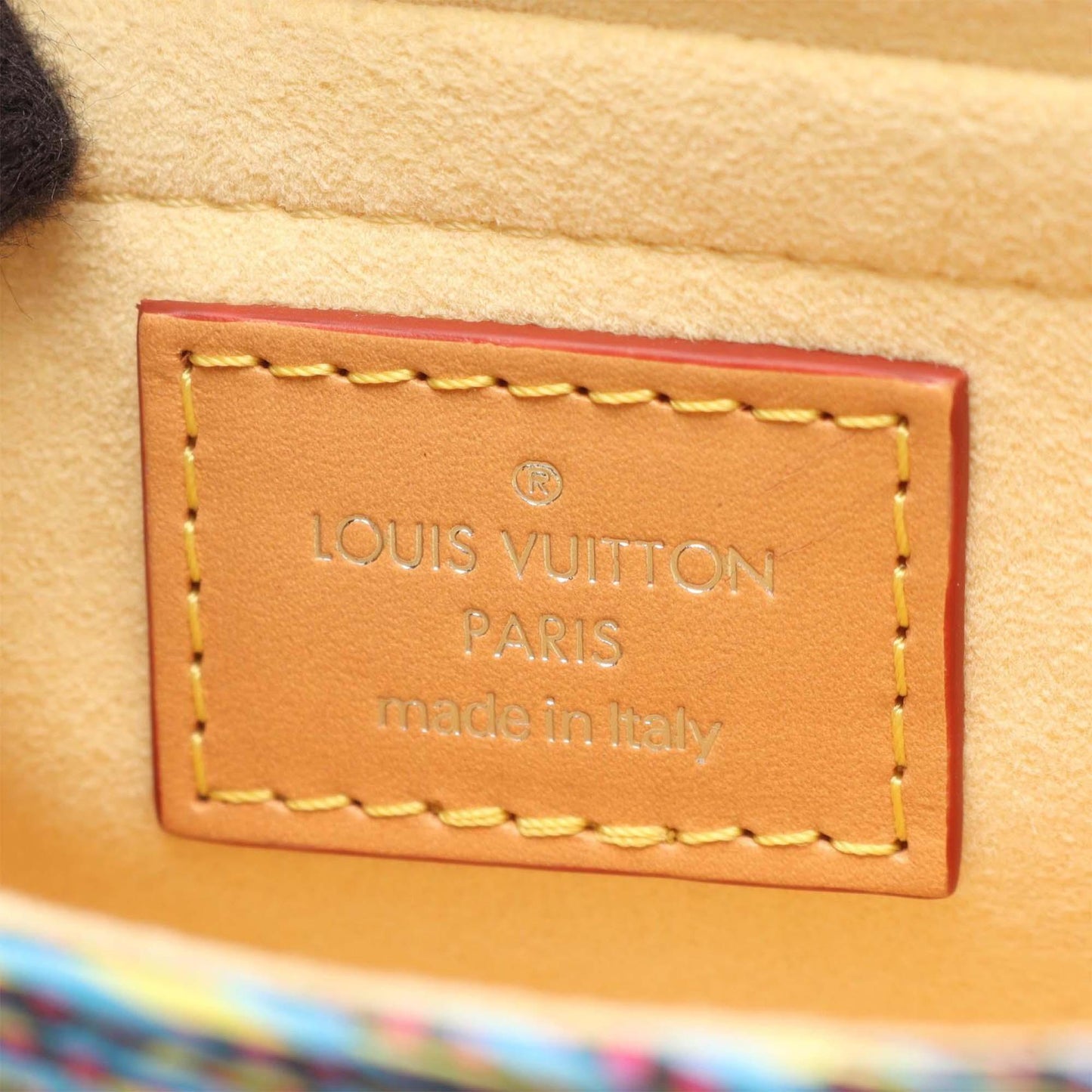 Blue Louis Vuitton Monogram LV Pop Tambourin Crossbody Bag