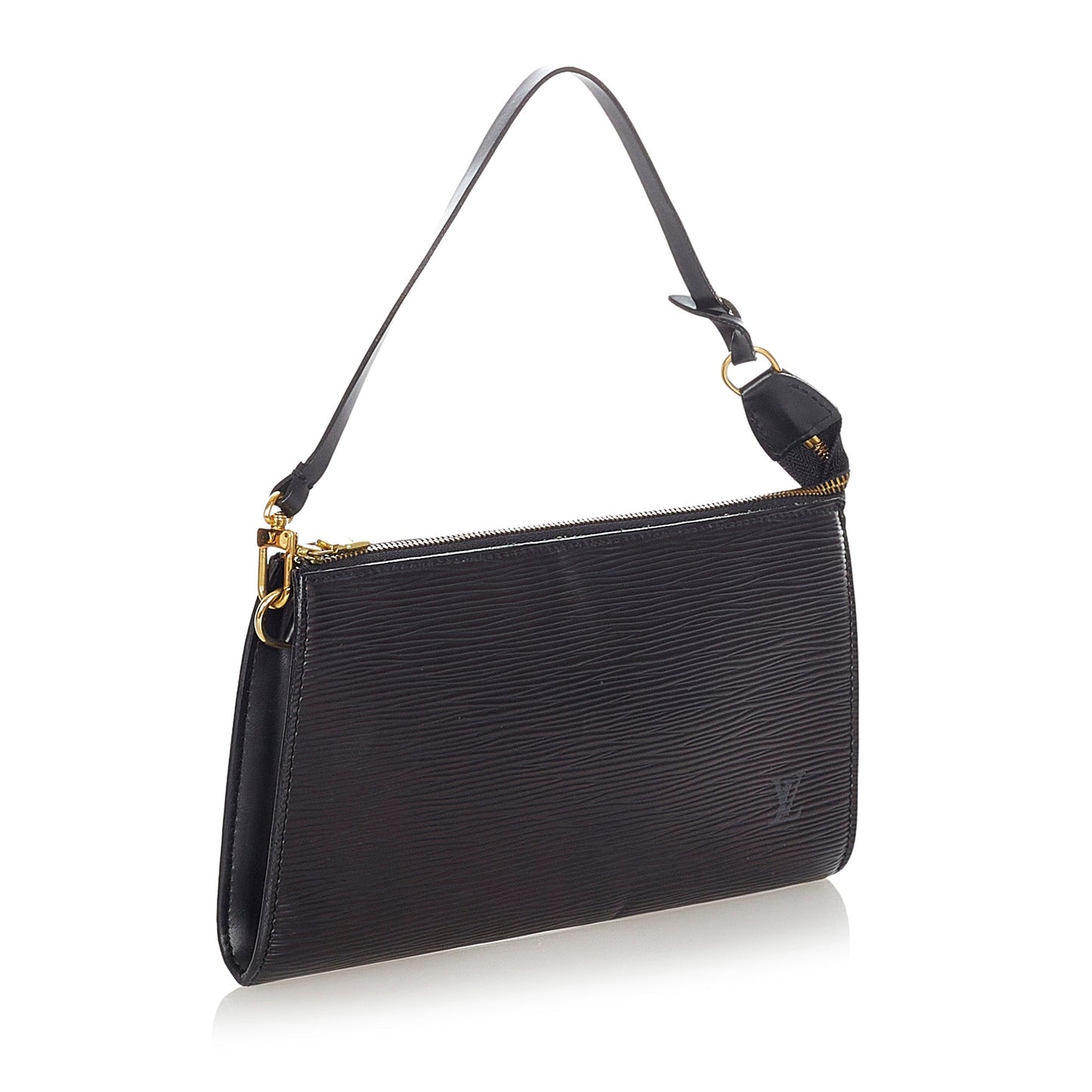 Louis-Vuitton Louis Vuitton Epi Pochette Accessoires Black