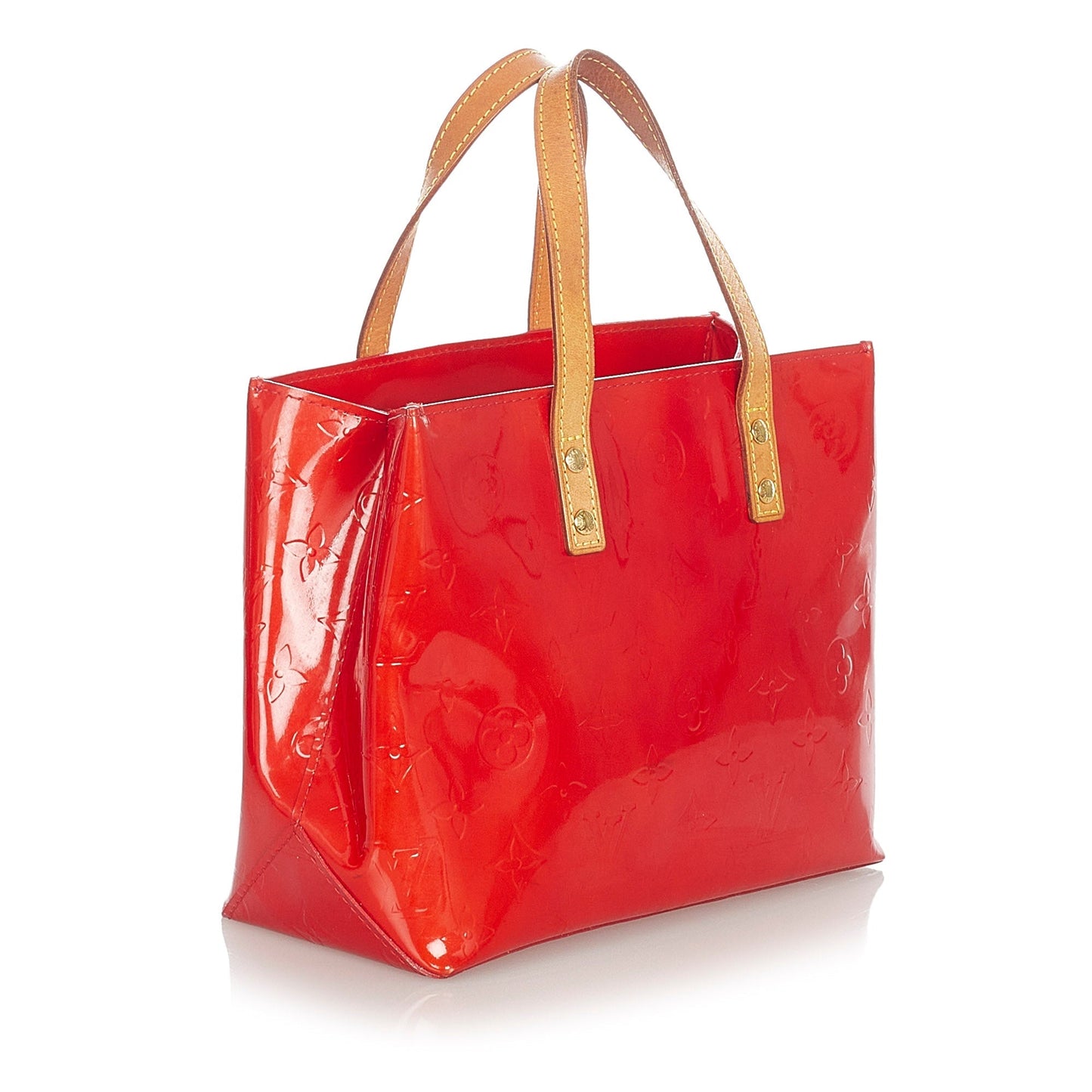 Louis-Vuitton Louis Vuitton Vernis Reade PM Red