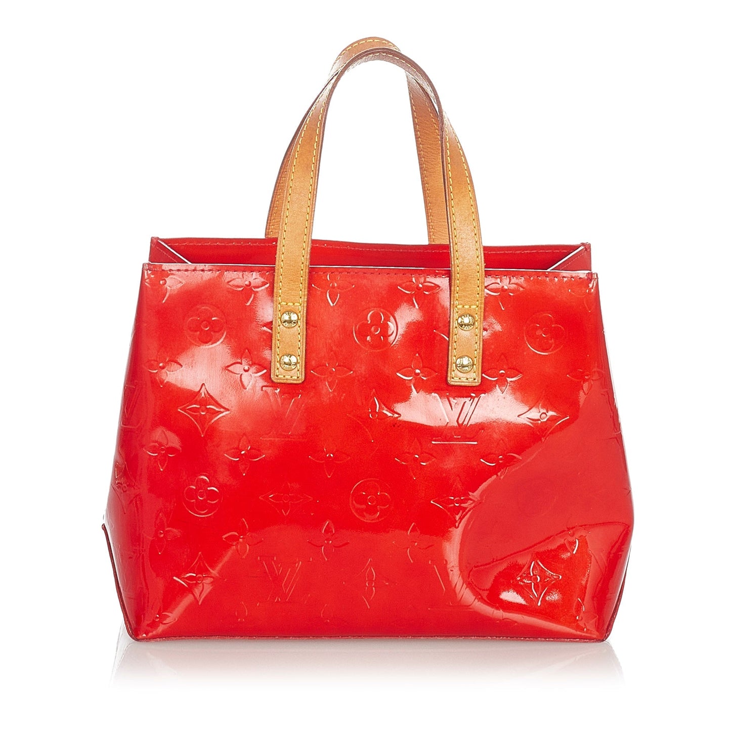 Louis-Vuitton Louis Vuitton Vernis Reade PM Red