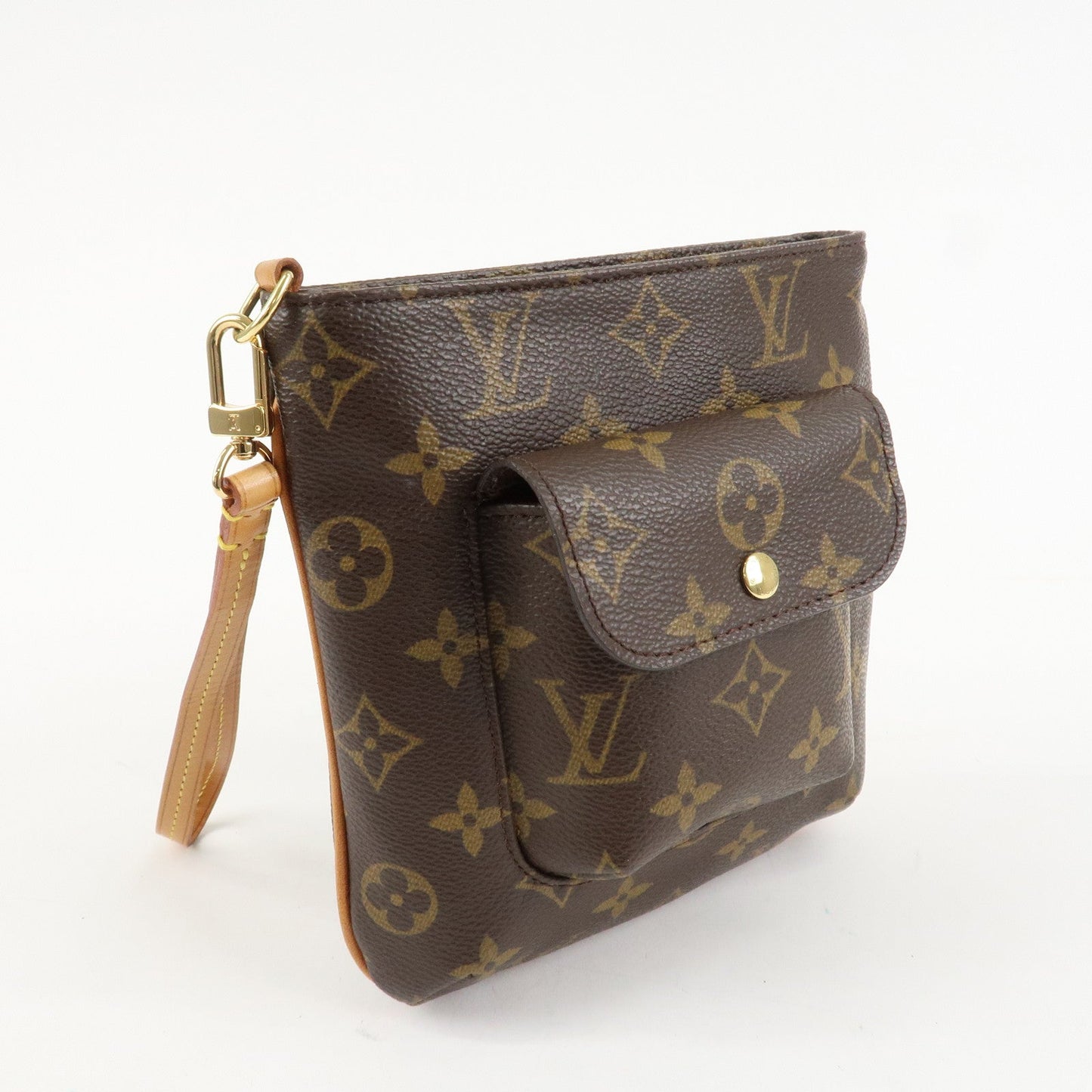 Louis Vuitton Monogram Partition Pouch Clutch Bag M51901
