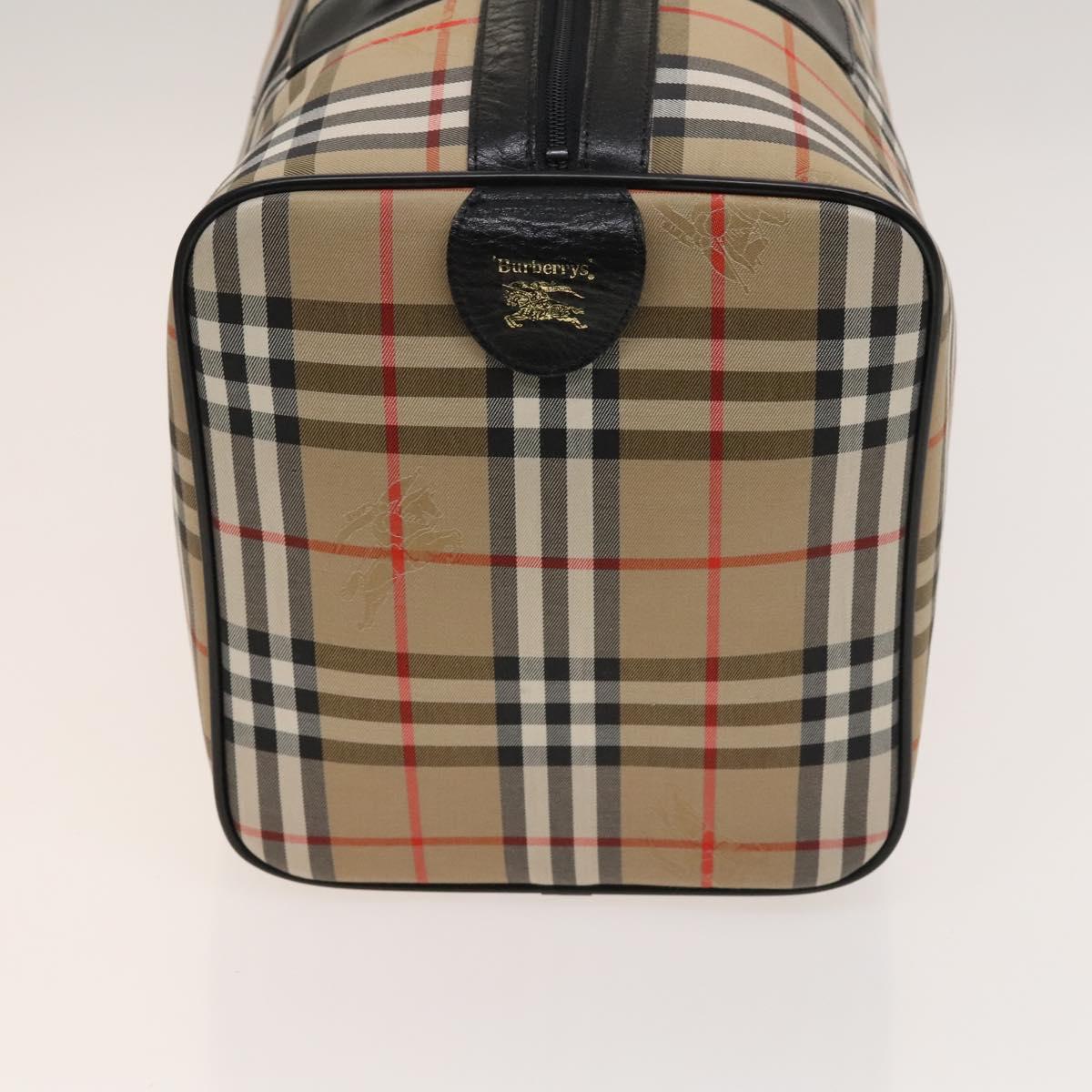 Burberry Nova Check Beige Canvas Travel Bag ( )