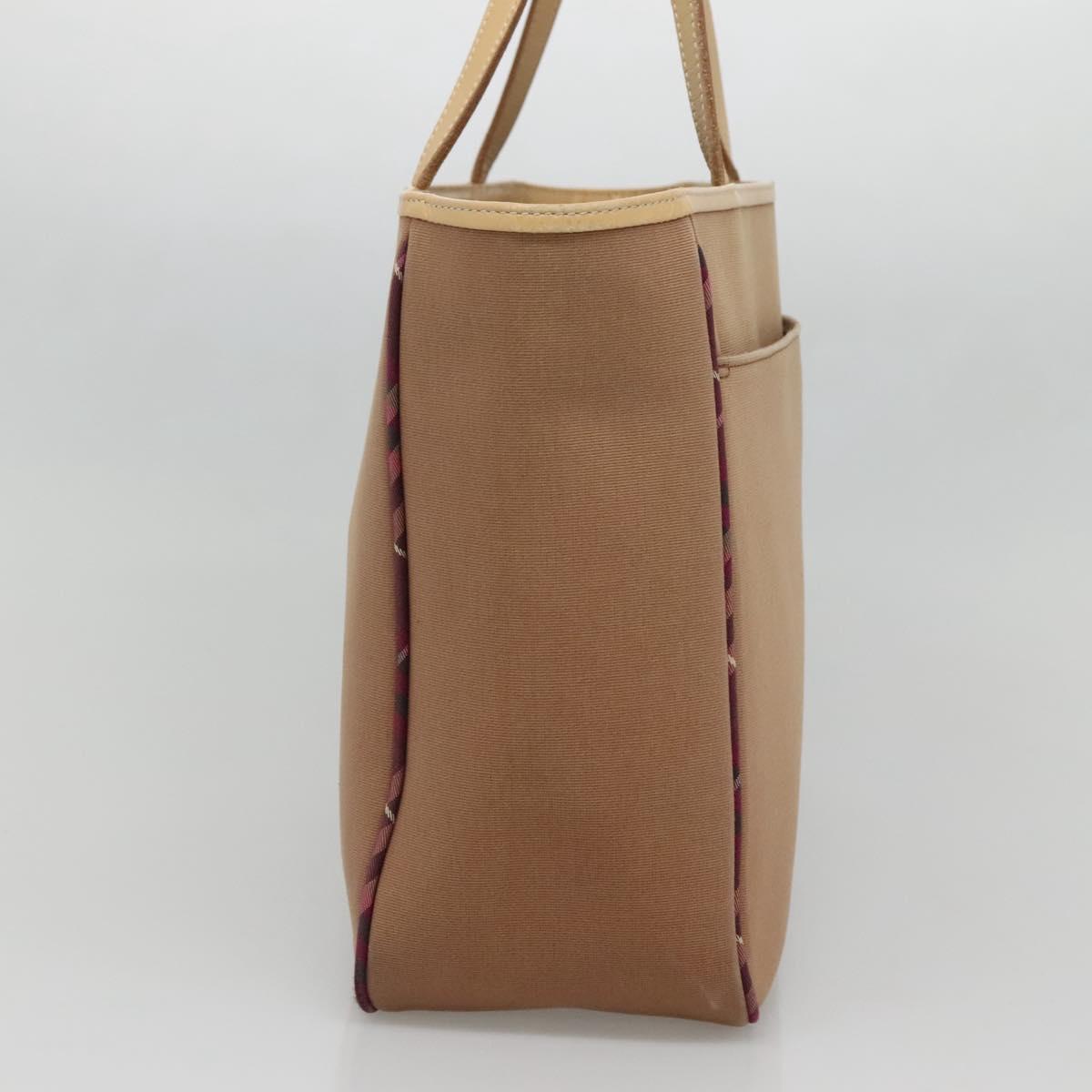 Burberry Nova Check Beige Canvas Tote Bag ( )