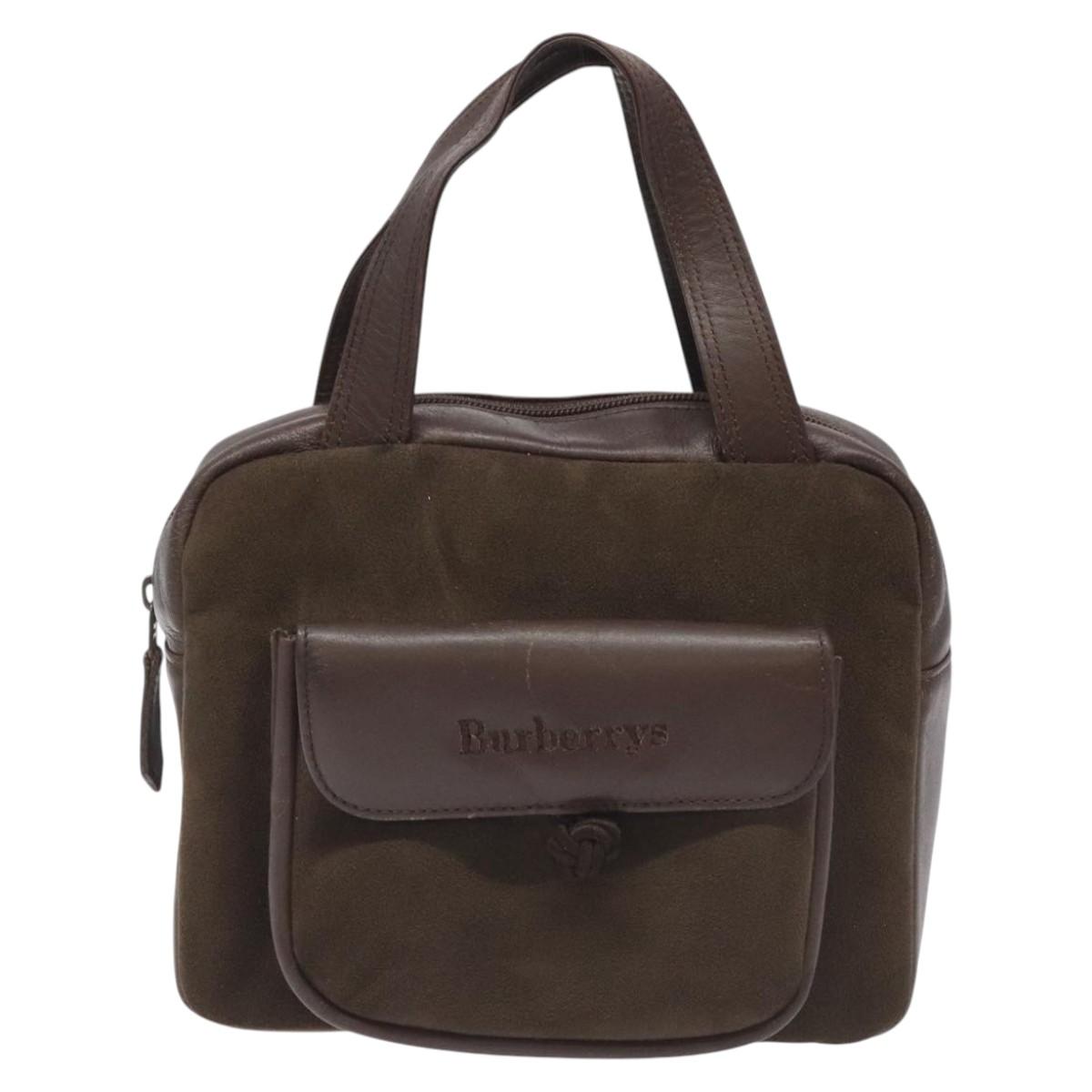 Burberry Brown Leather Handbag ( )