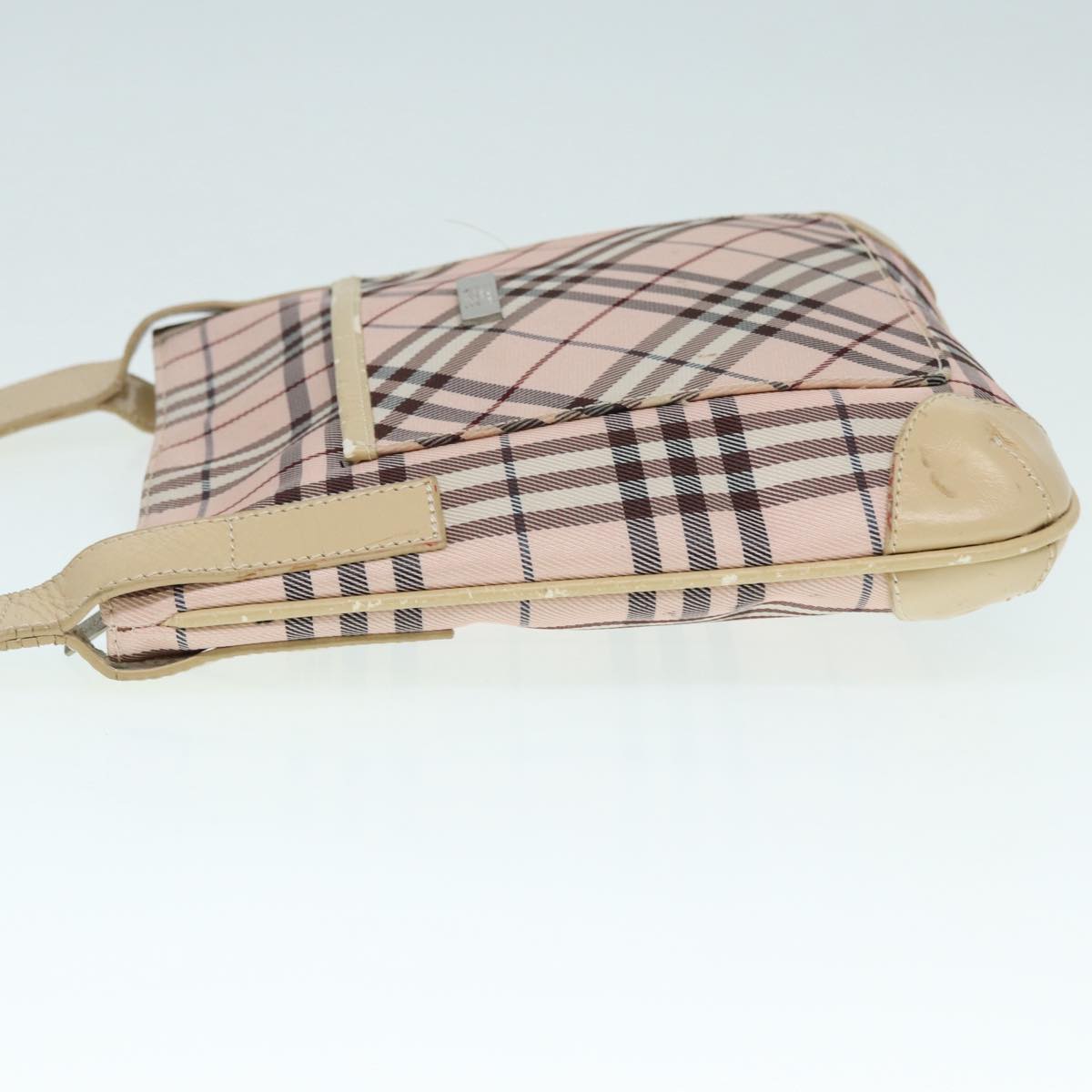 Burberry Blue Label Beige Synthetic Shoulder Bag ( )