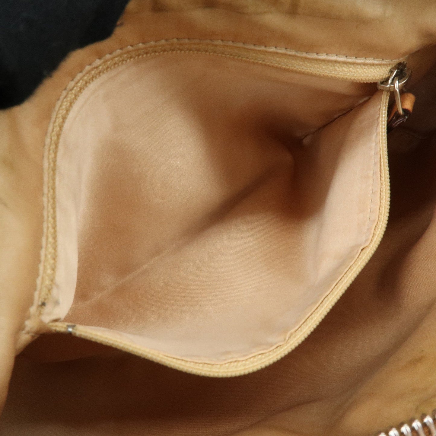 Christian Dior Romantic Trotter PVC Leather Shoulder Bag Brown