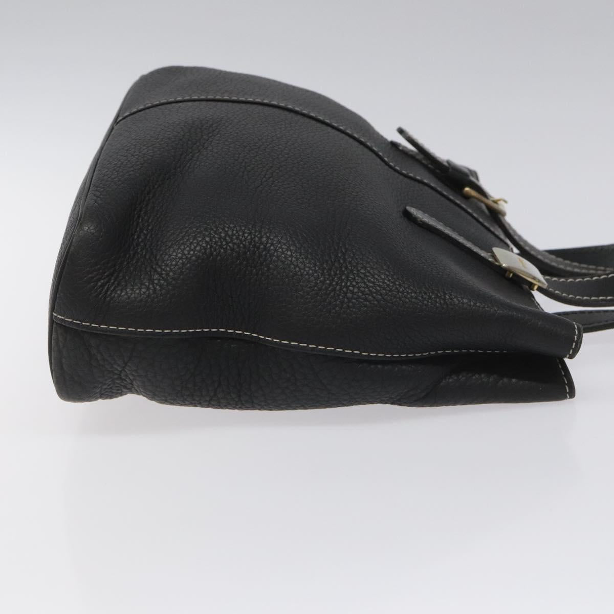 Burberry Nova Check Black Leather Tote Bag ( )