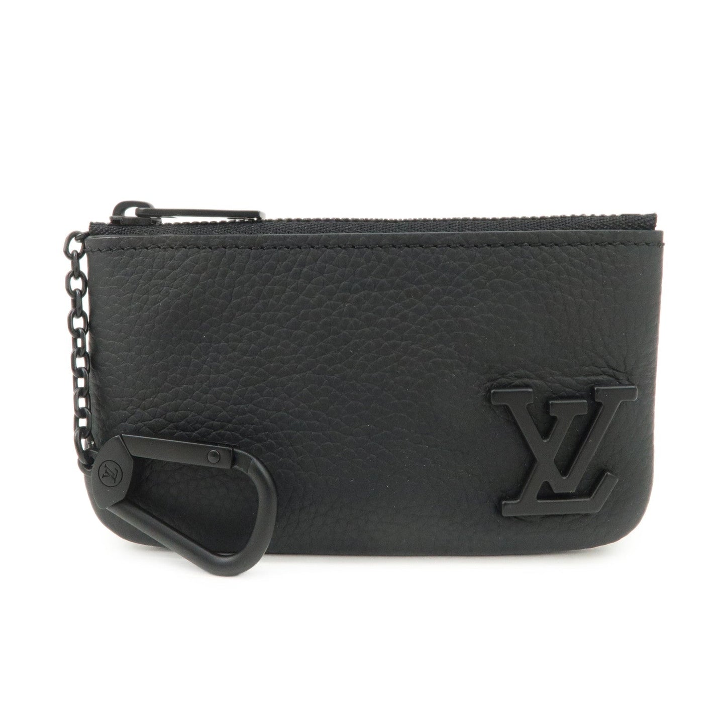 Louis Vuitton Aerogram Pochette Cles Coin Case Noir Black M81031