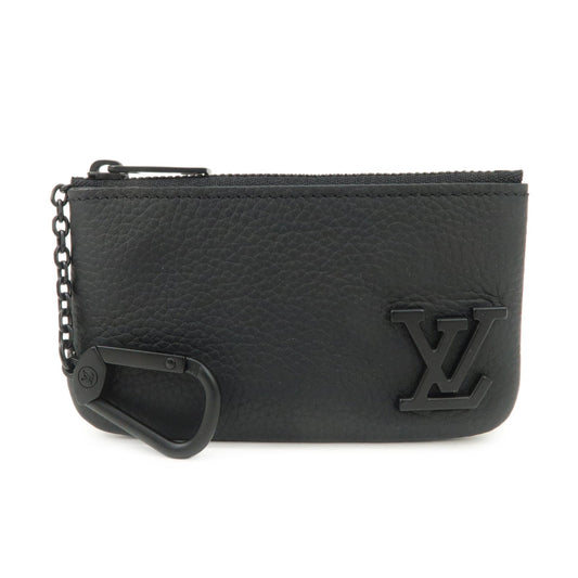 Louis Vuitton Aerogram Pochette Cles Coin Case Noir Black M81031