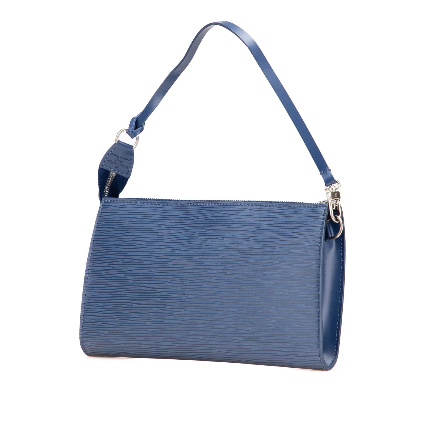 Blue Louis Vuitton Epi Pochette Accessoires Shoulder Bag