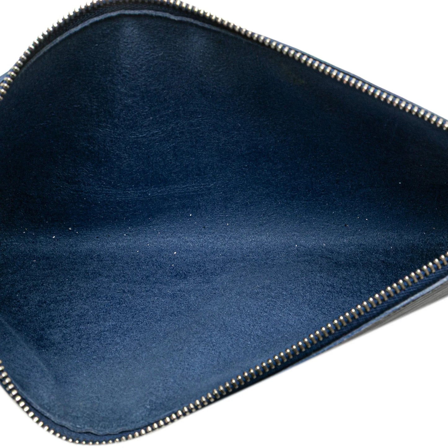 Blue Louis Vuitton Epi Pochette Accessoires Shoulder Bag