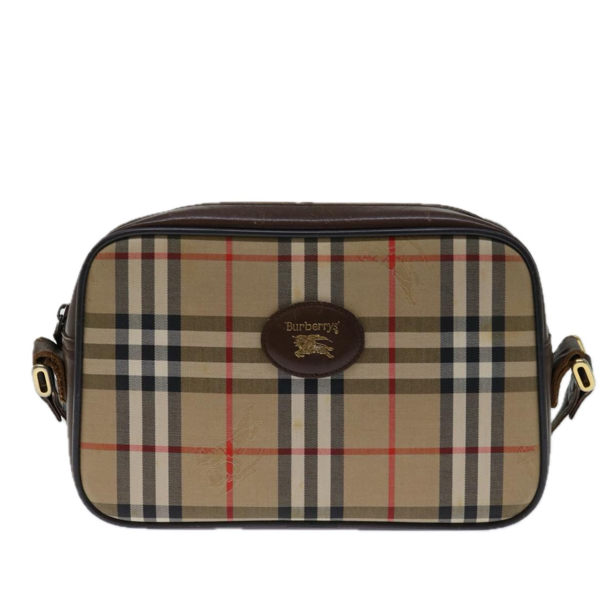 Luxury Burberry Nova Check Shoulder Bag