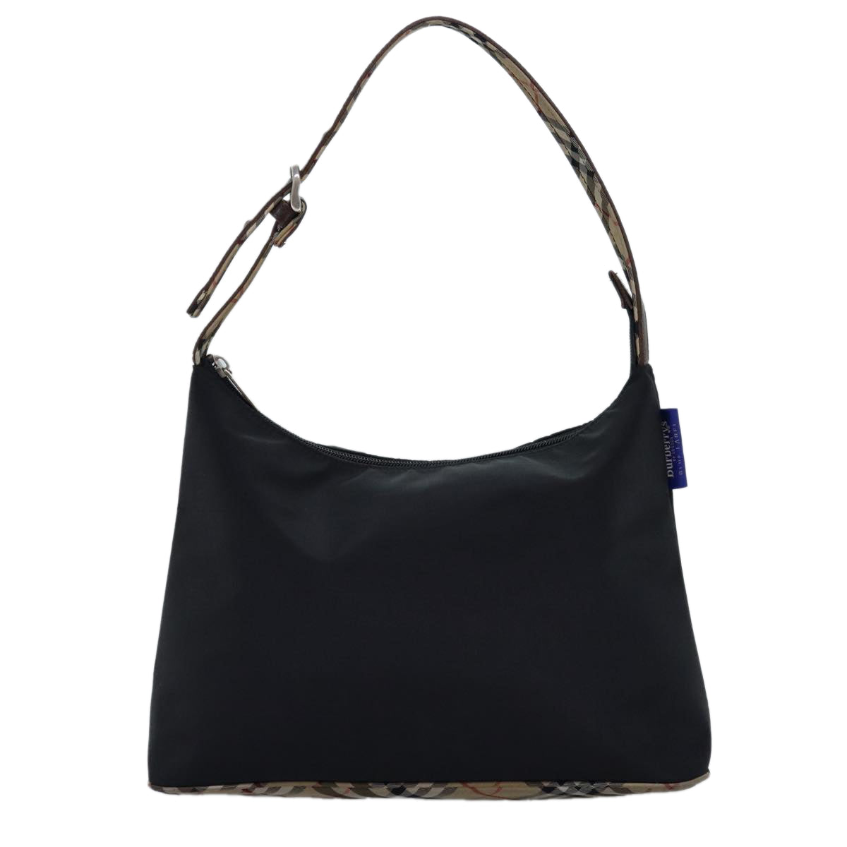 Burberry Blue Label Black Canvas Shoulder Bag ( )