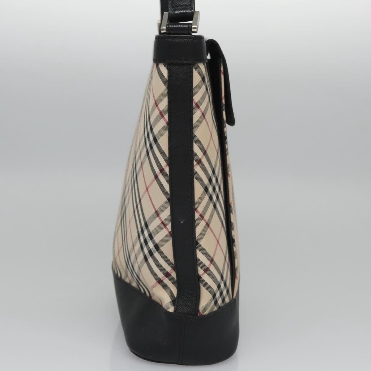 Burberry Nova Check Beige Canvas Shoulder Bag ( )