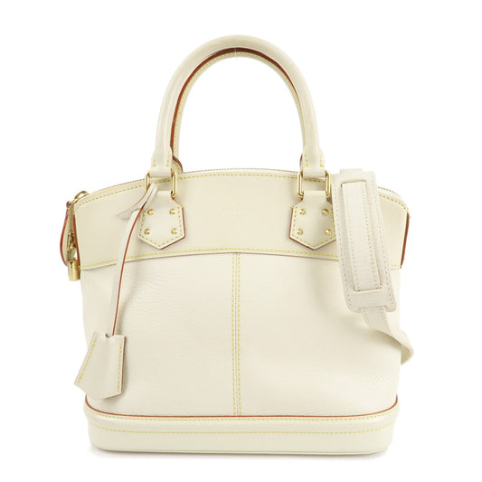 Louis Vuitton Suhari Lockit PM 2Way Hand Shoulder Bag Blanc M91887