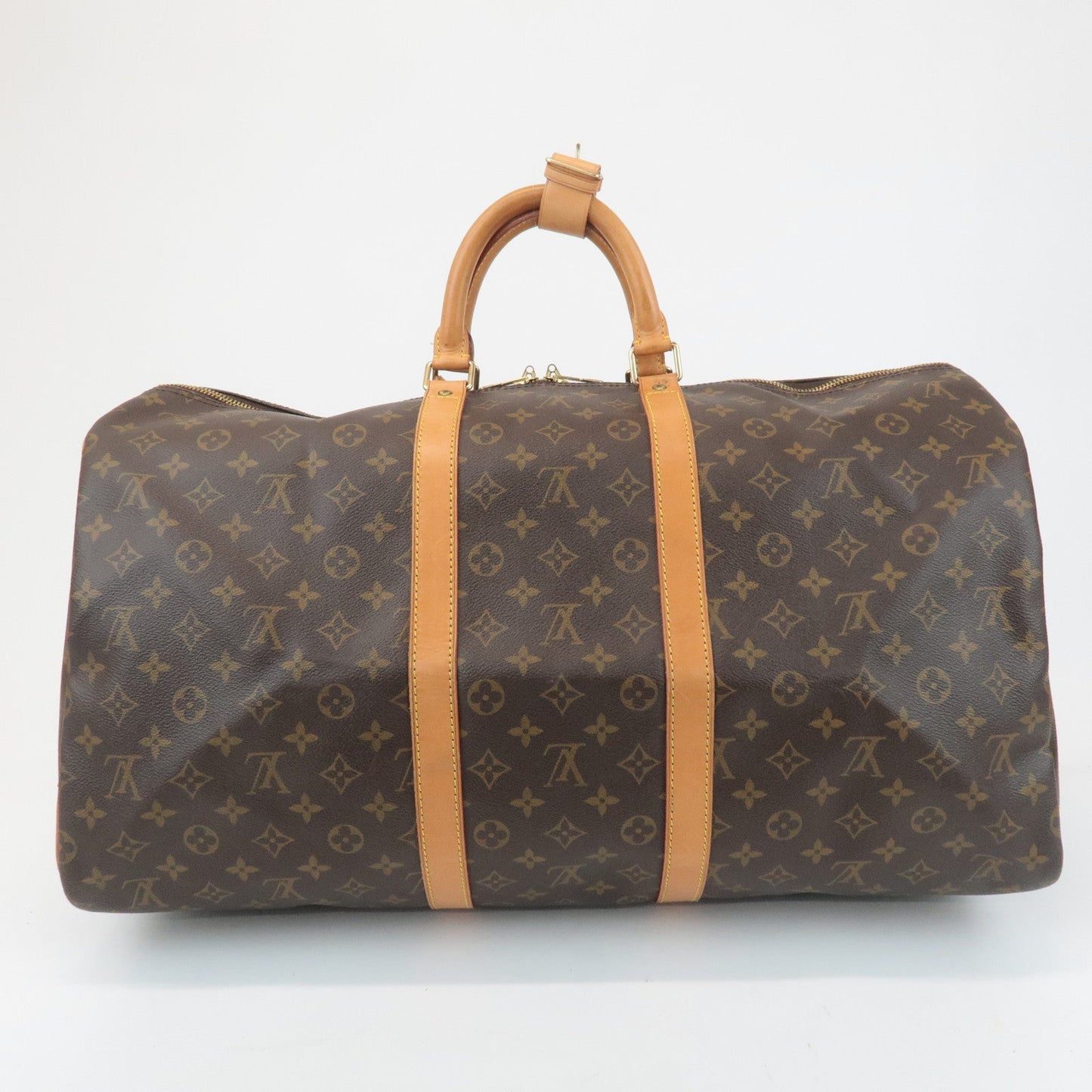 Louis Vuitton Monogram Keep All 55 Boston Bag Travel Bag M41424
