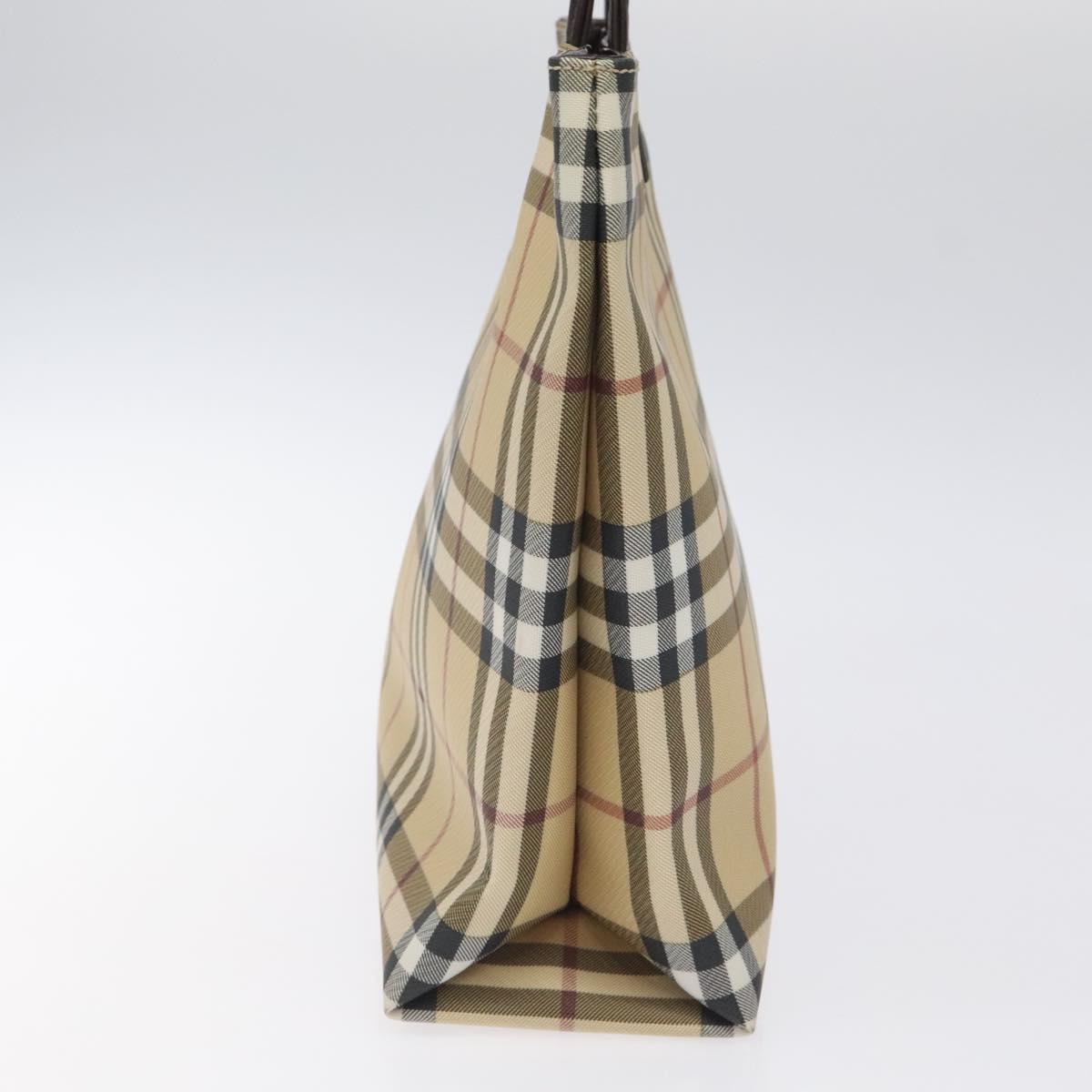Burberry Nova Check Beige Canvas Handbag ( )