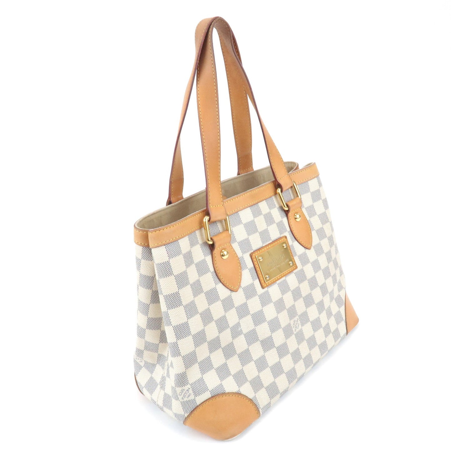 Louis Vuitton Damier Azur Hampstead PM Hand Bag Shoulder Bag N51207