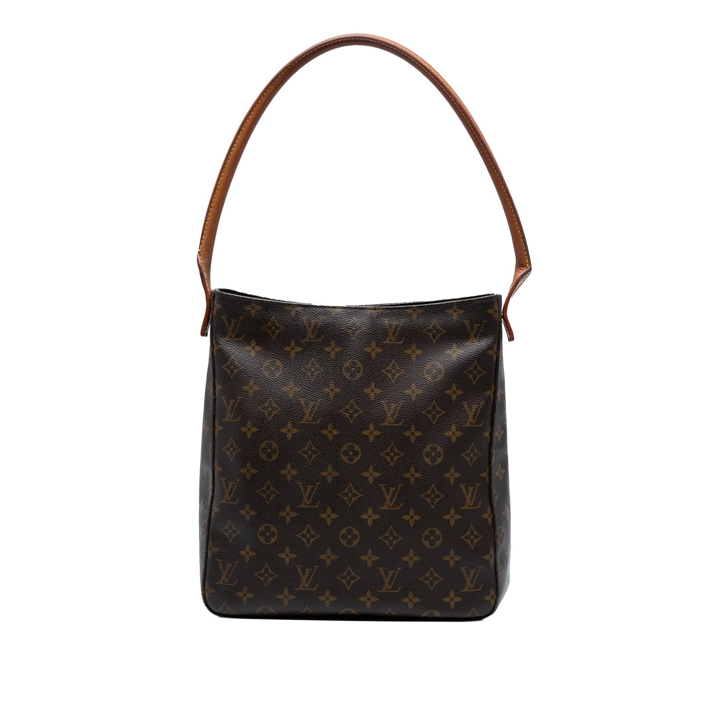 Brown Louis Vuitton Monogram Looping GM Shoulder Bag