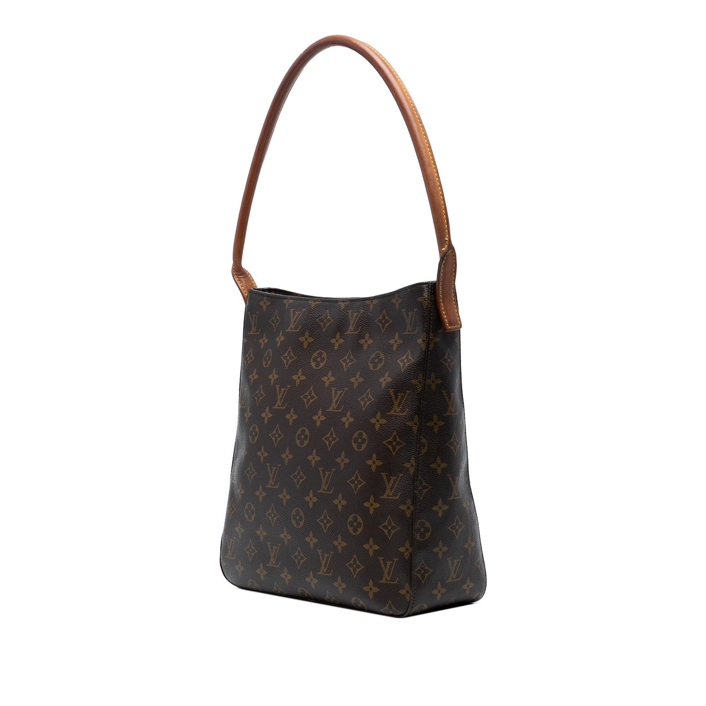 Brown Louis Vuitton Monogram Looping GM Shoulder Bag