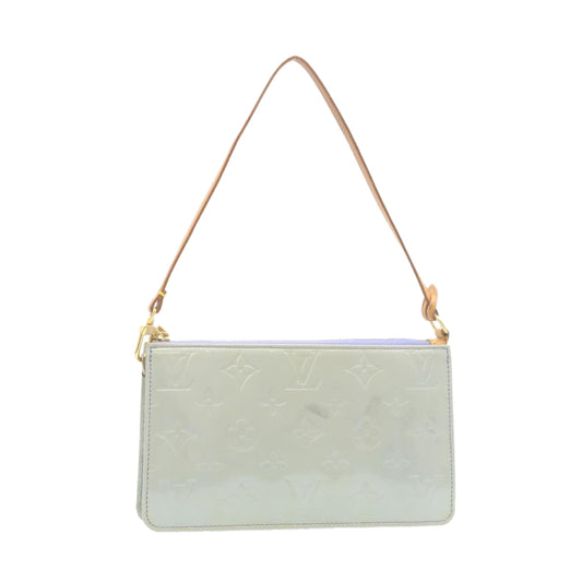 Louis Vuitton Light Blue Patent leather Lexington clutch bag
