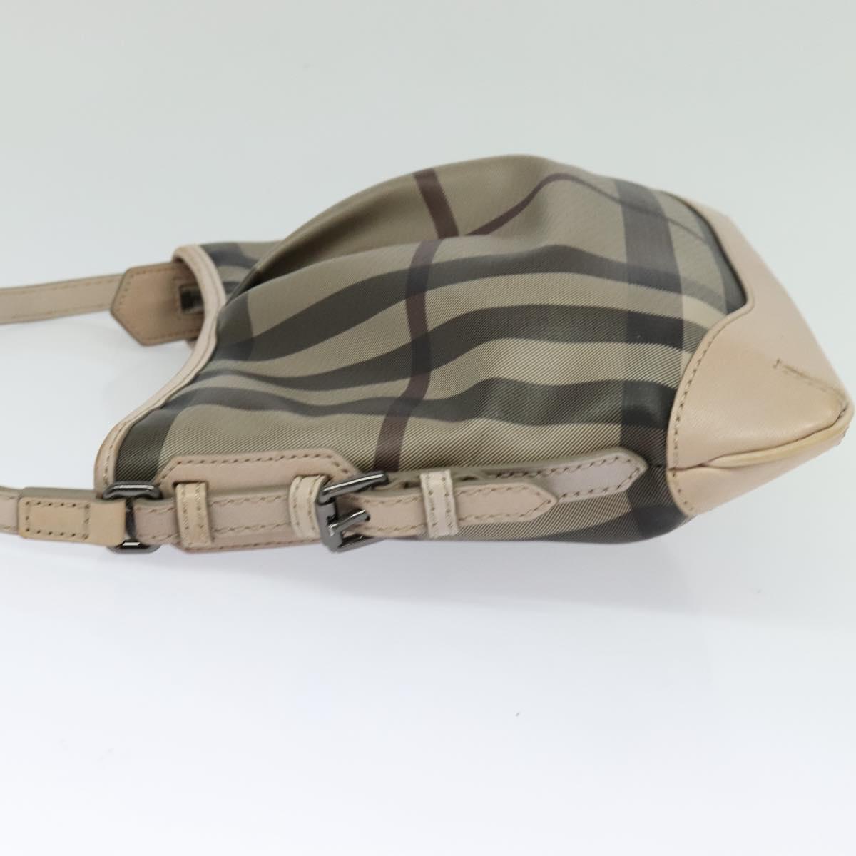 Burberry Nova Check Khaki Canvas Shoulder Bag ( )