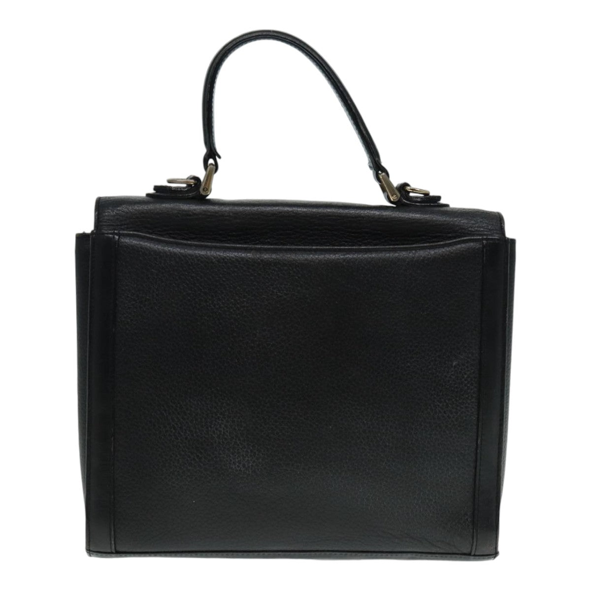 Burberry - Black Leather Handbag ( )