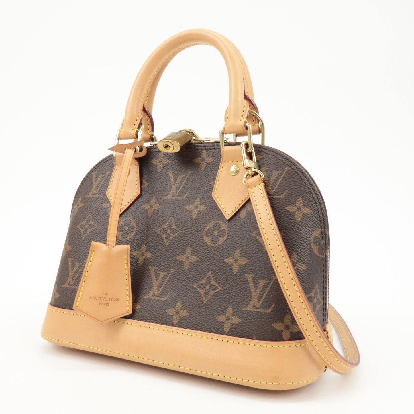 Louis Vuitton Monogram Alma BB 2Way Hand Bag Shoulder Bag M53152