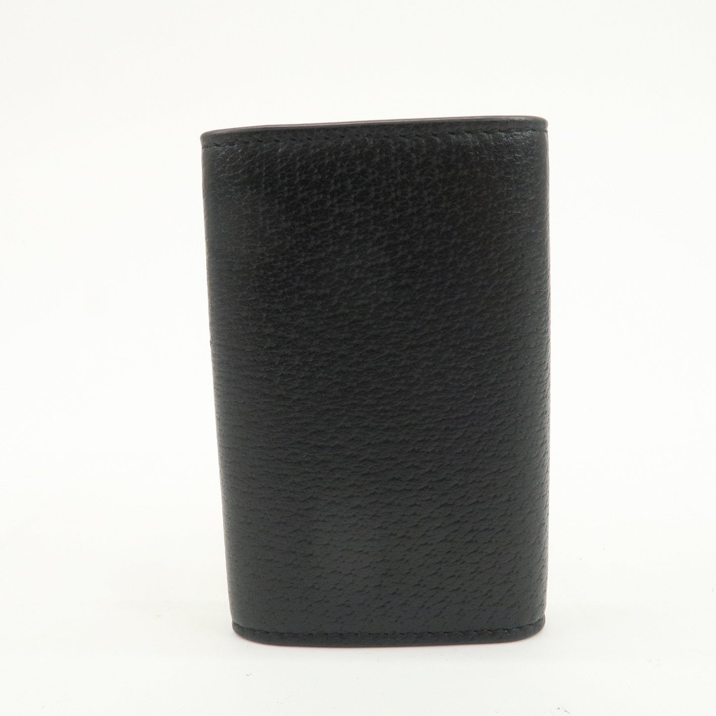 GUCCI GG Marmont Leather 6 Rings Key Case Black 435305