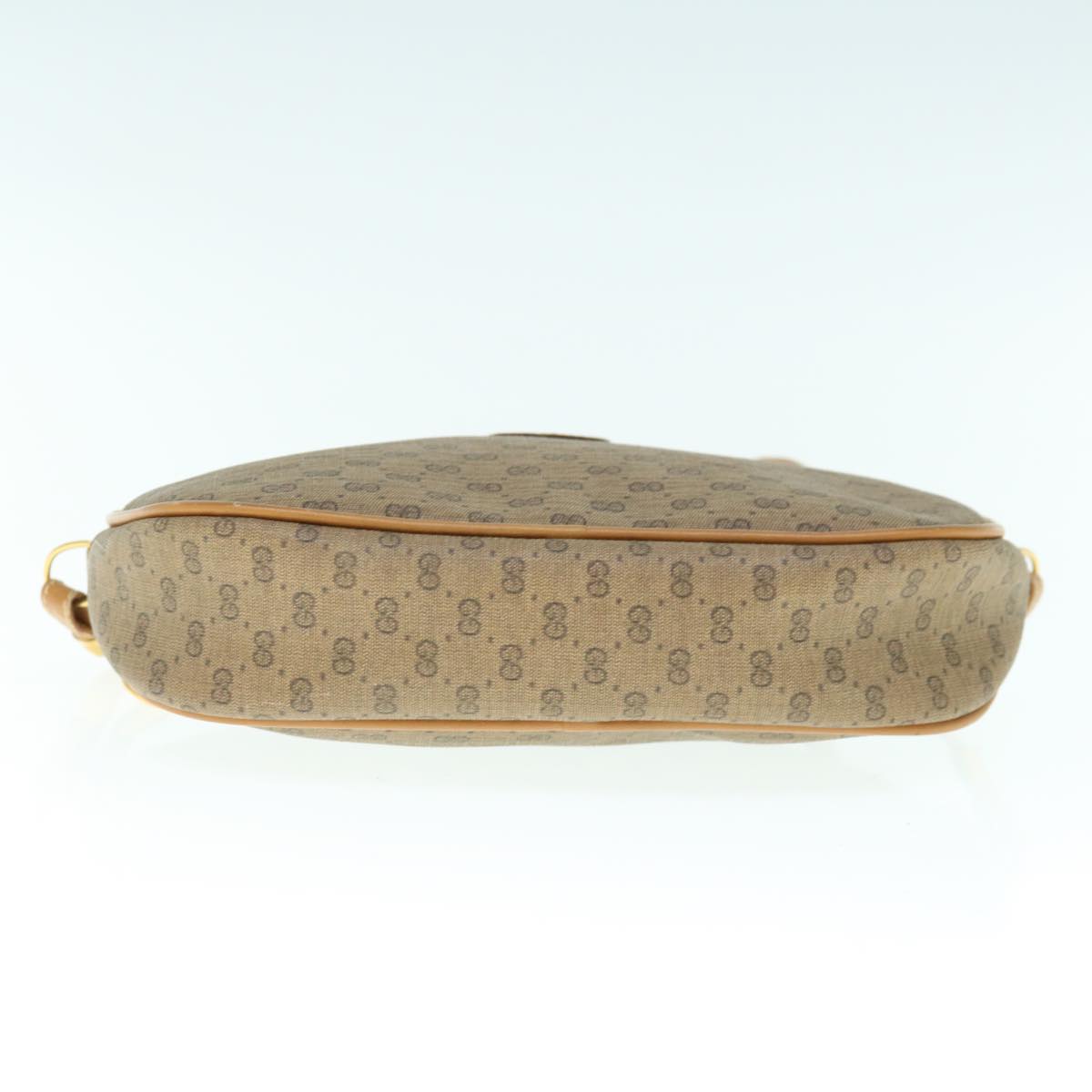 Gucci Leather Canvas Shoulder Bag