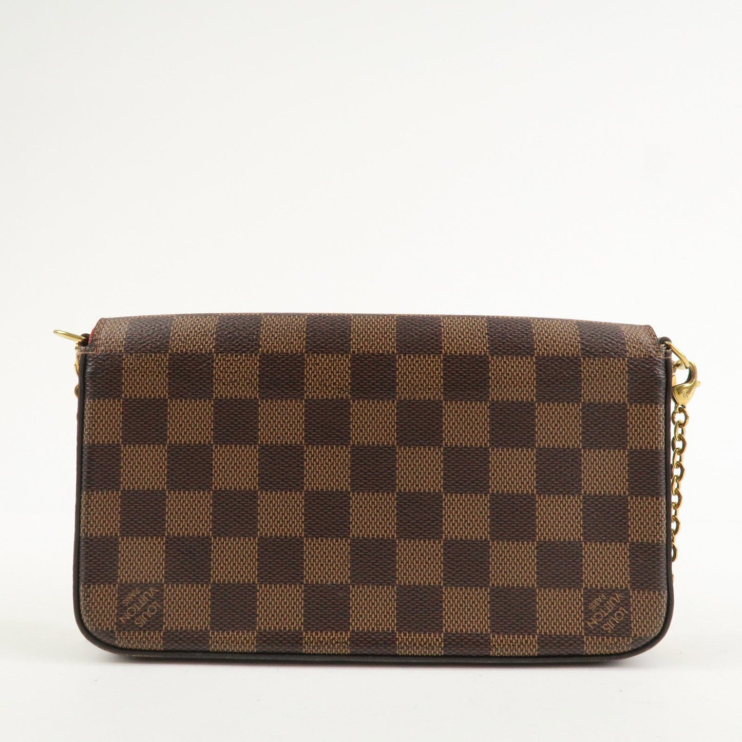 Louis Vuitton Damier Pochette Felicie Shoulder Bag Brown N40492