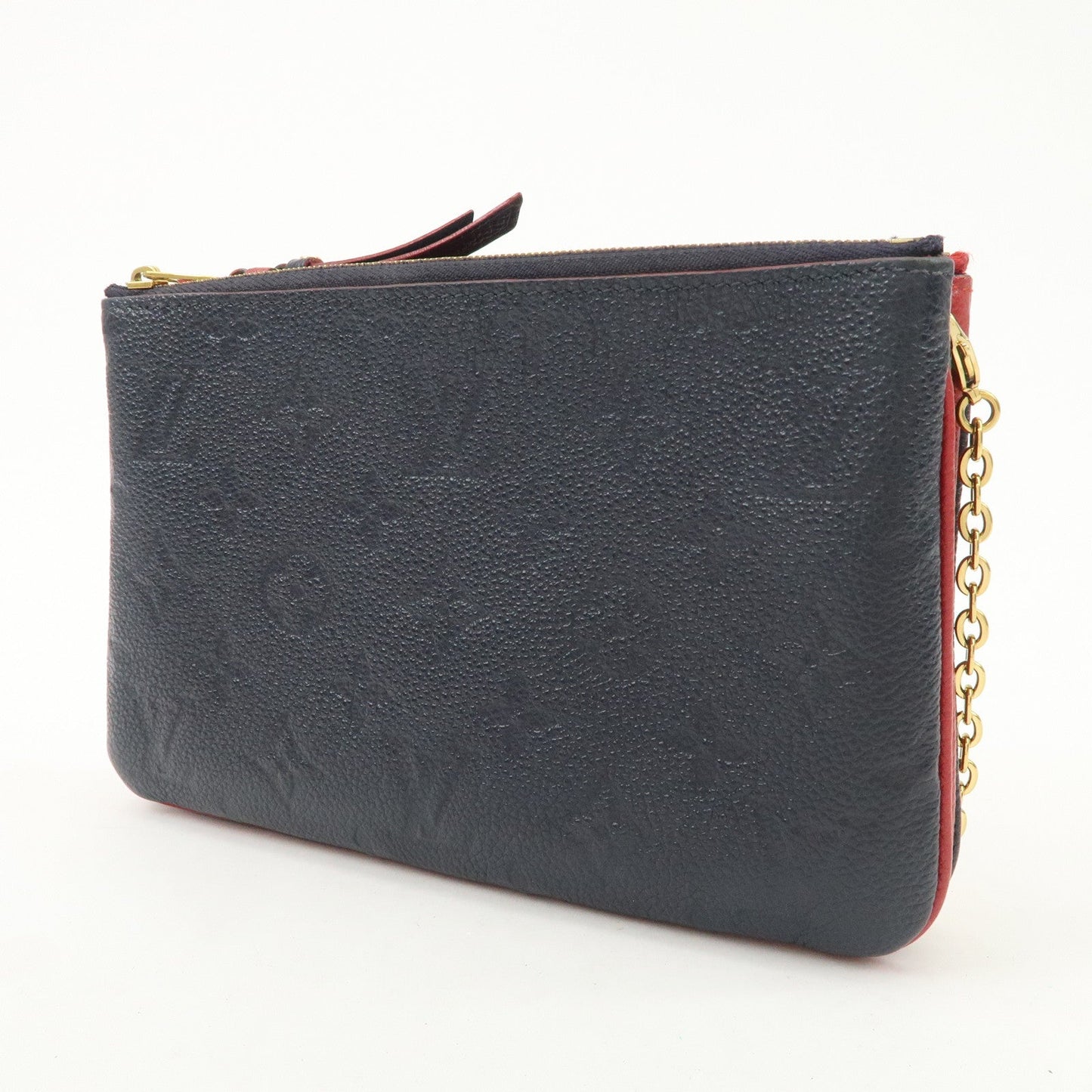 Louis Vuitton Monogram Empreinte Pochette Double Zip M63916