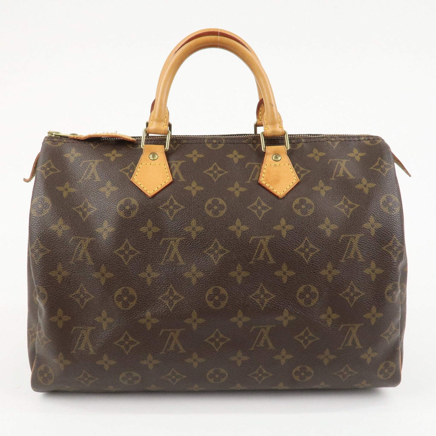 Louis Vuitton Monogram Canvas Speedy 35 Boston Bag Hand Bag M41524