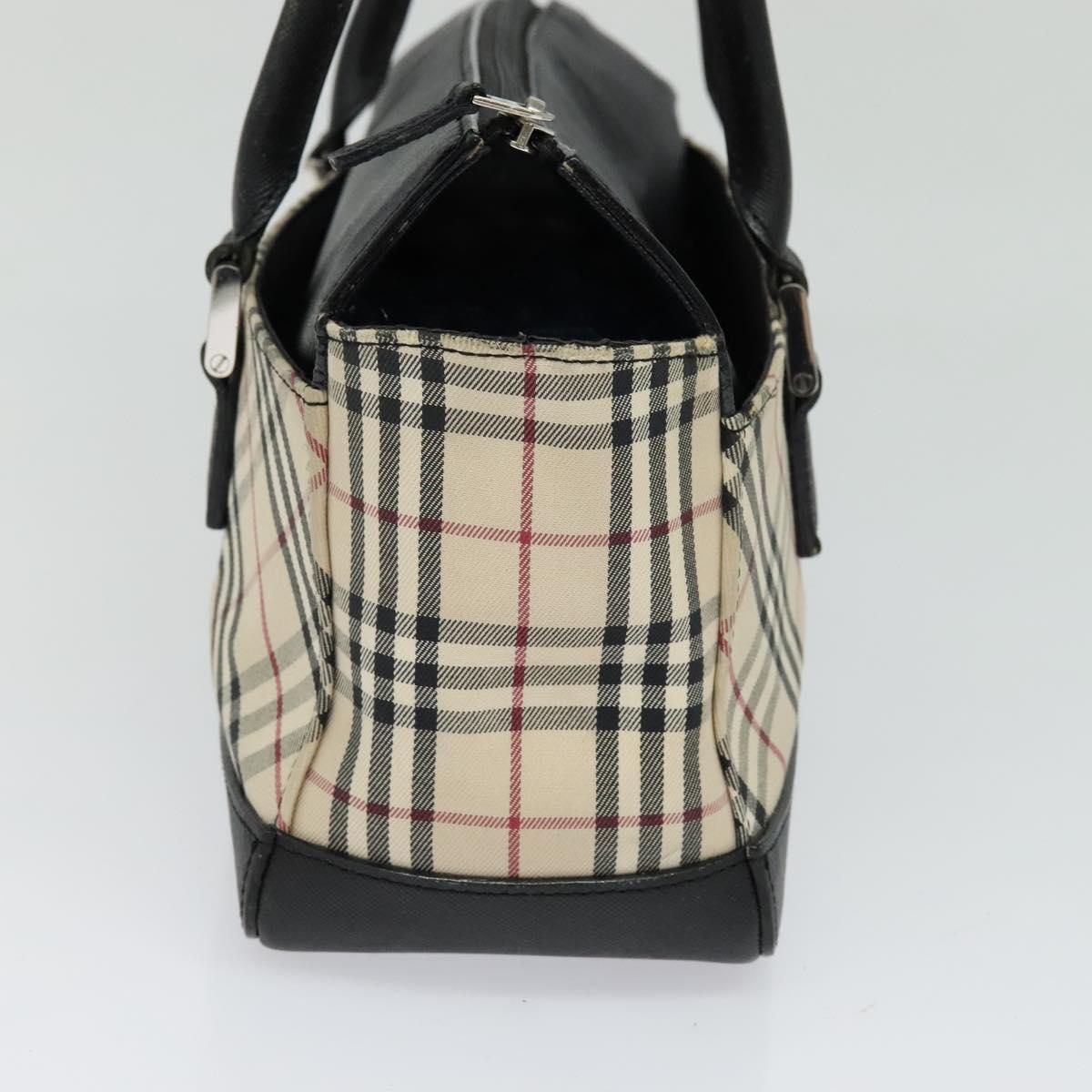 Burberry Nova Check Beige Canvas Handbag ( )