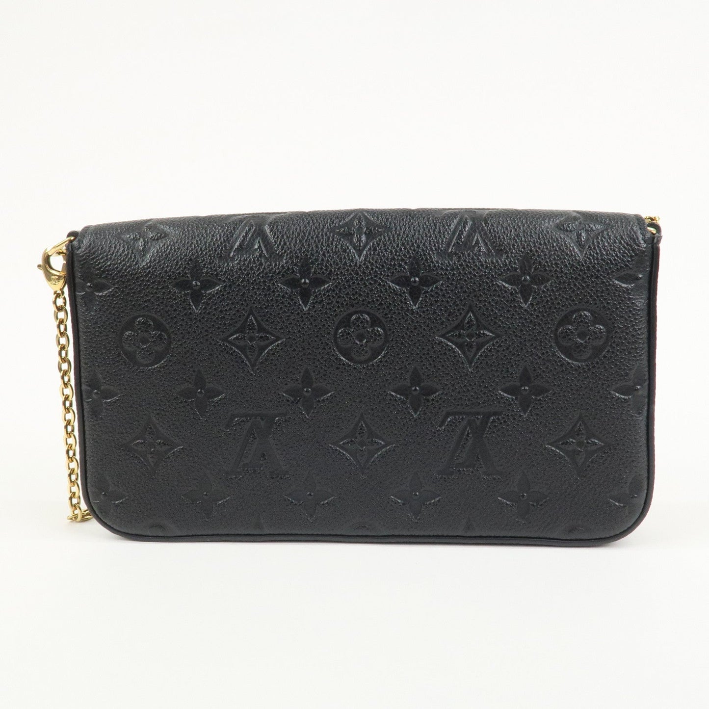 Louis Vuitton Monogram Empreinte Pochette F??licie Noir Black M82477