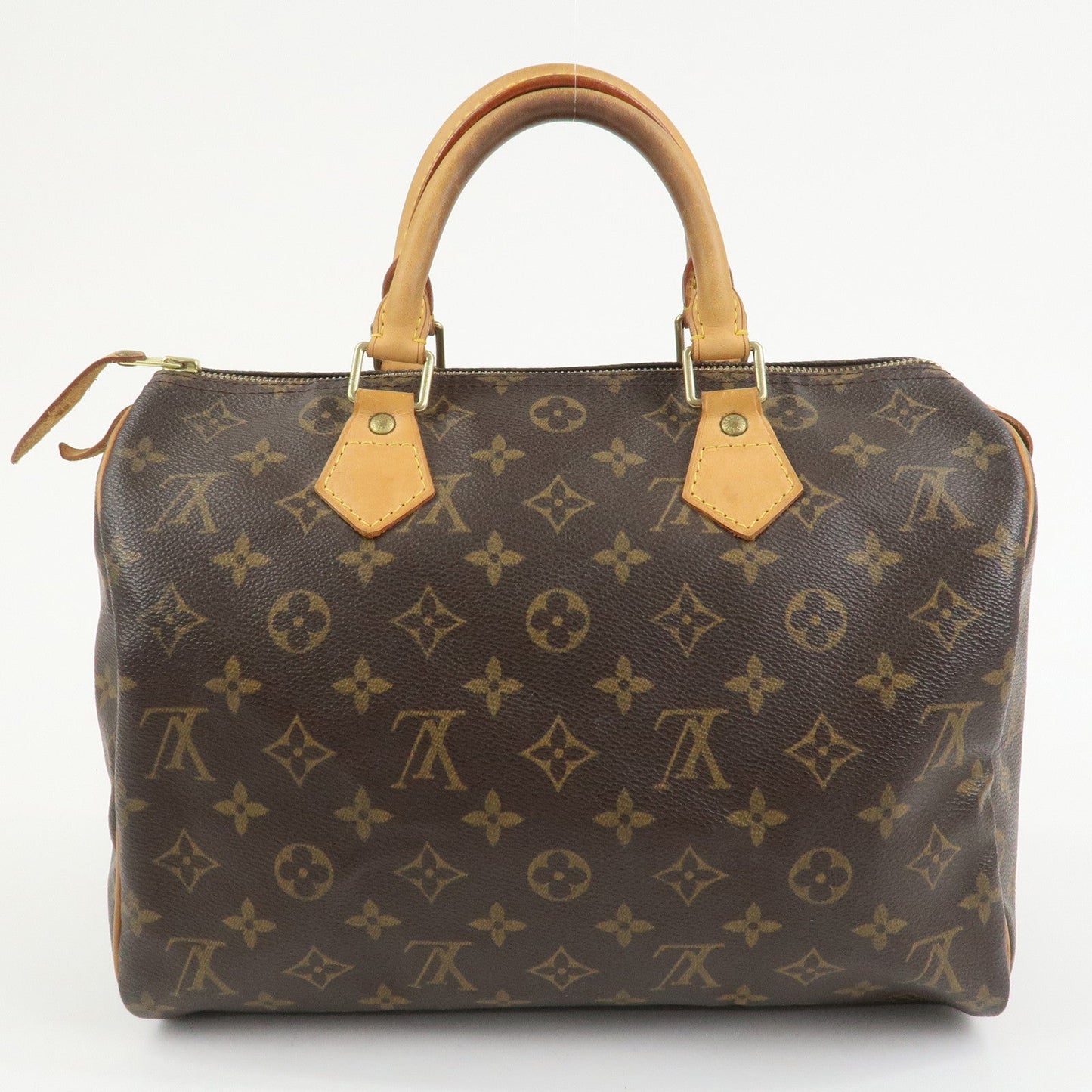 Louis Vuitton Monogram Speedy 30 Boston Bag Hand Bag Brown M41526