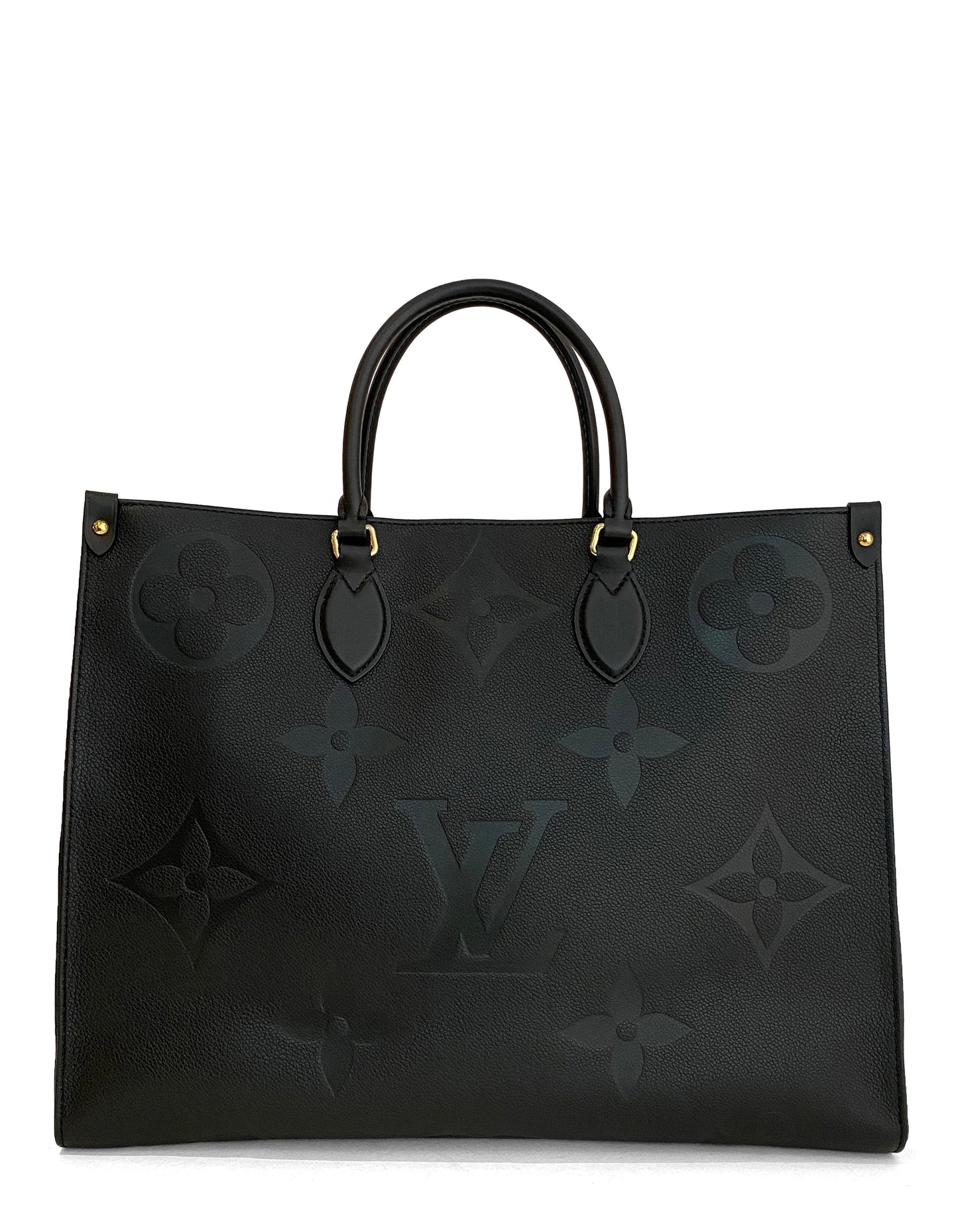 Louis Vuitton Black Empreinte Giant Onthego GM Tote Bag