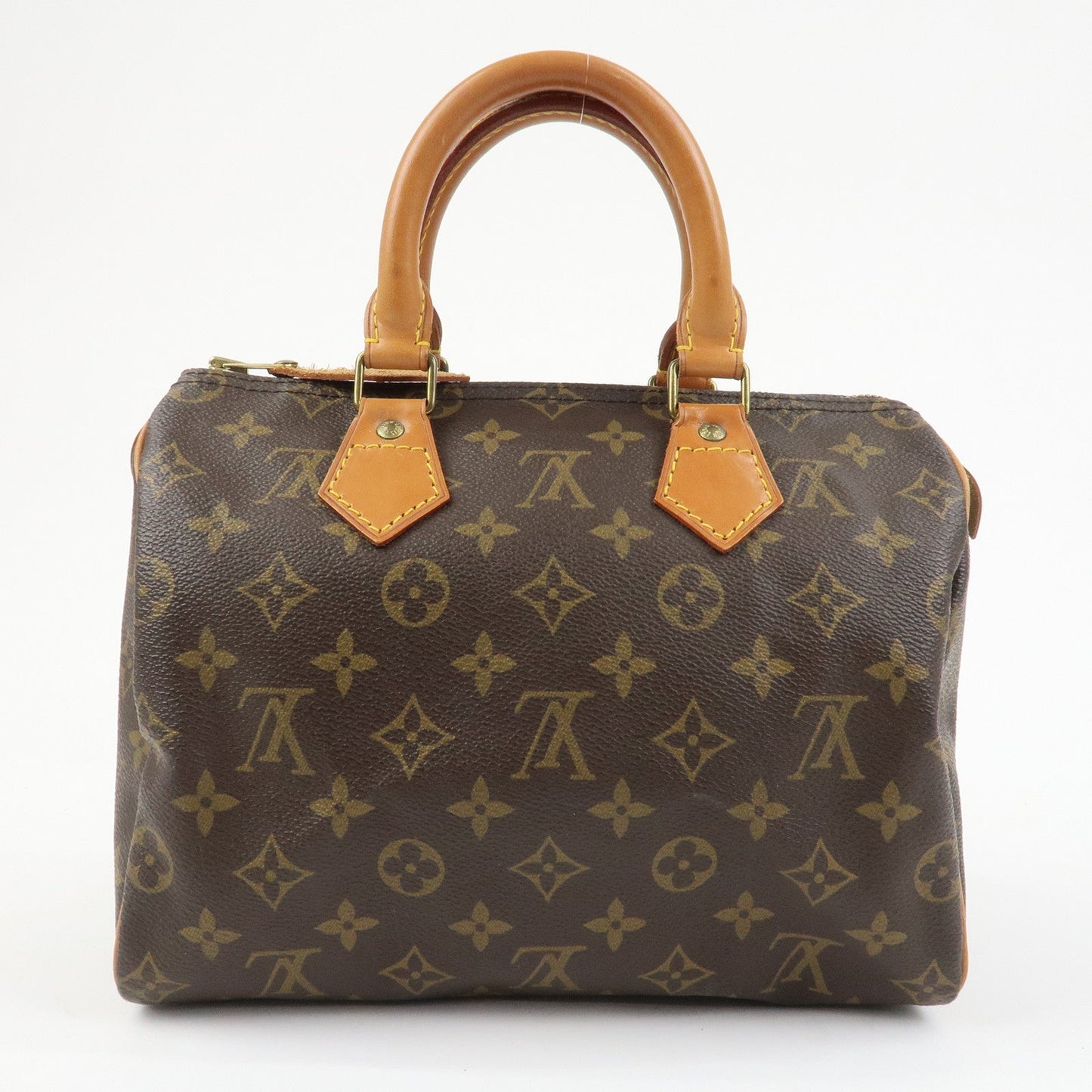 Louis Vuitton Monogram Speedy 25 Boston Bag Hand Bag Brown M41528