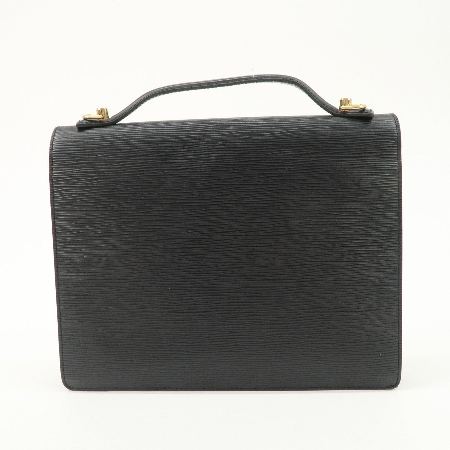 Louis Vuitton Epi Monseau 2Way Shoulder Bag Hand Bag Black M52122